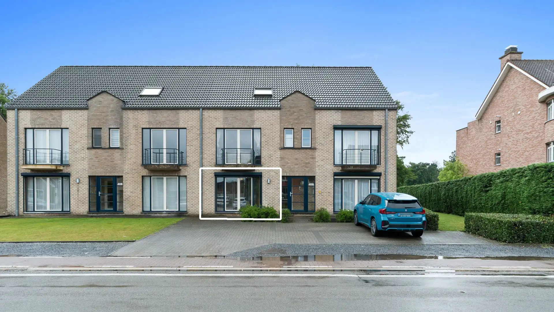 Energiezuinig gelijkvloers appartement met 2 slaapkamers en garage te Houthalen-Helchteren foto {{pictureIndex}}