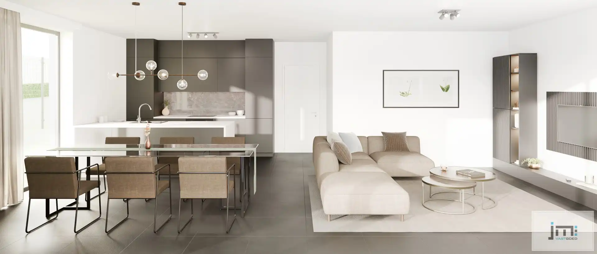 Nieuwbouwappartement met 2 slaapkamers, ondergrondse autostaanplaats en kelderberging foto 5