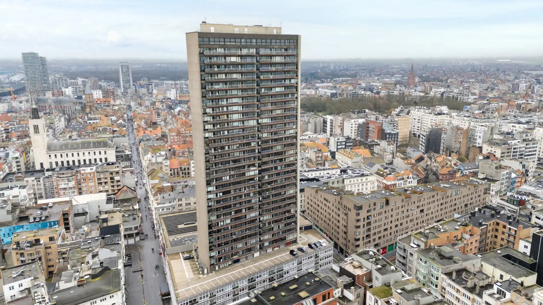 APP. 4 SLAAPKAMERS IN CENTRUM MET PANORAMISCH ZICHT OP ZEE EN STAD foto 21