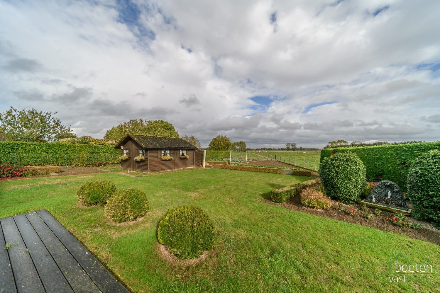 Reninge: Verzorgde gelijkvloerse woning met heel wat potentieel, fantastische tuin met open zicht op de Reningse broeken op 1.108m² totale grondopp. foto 20