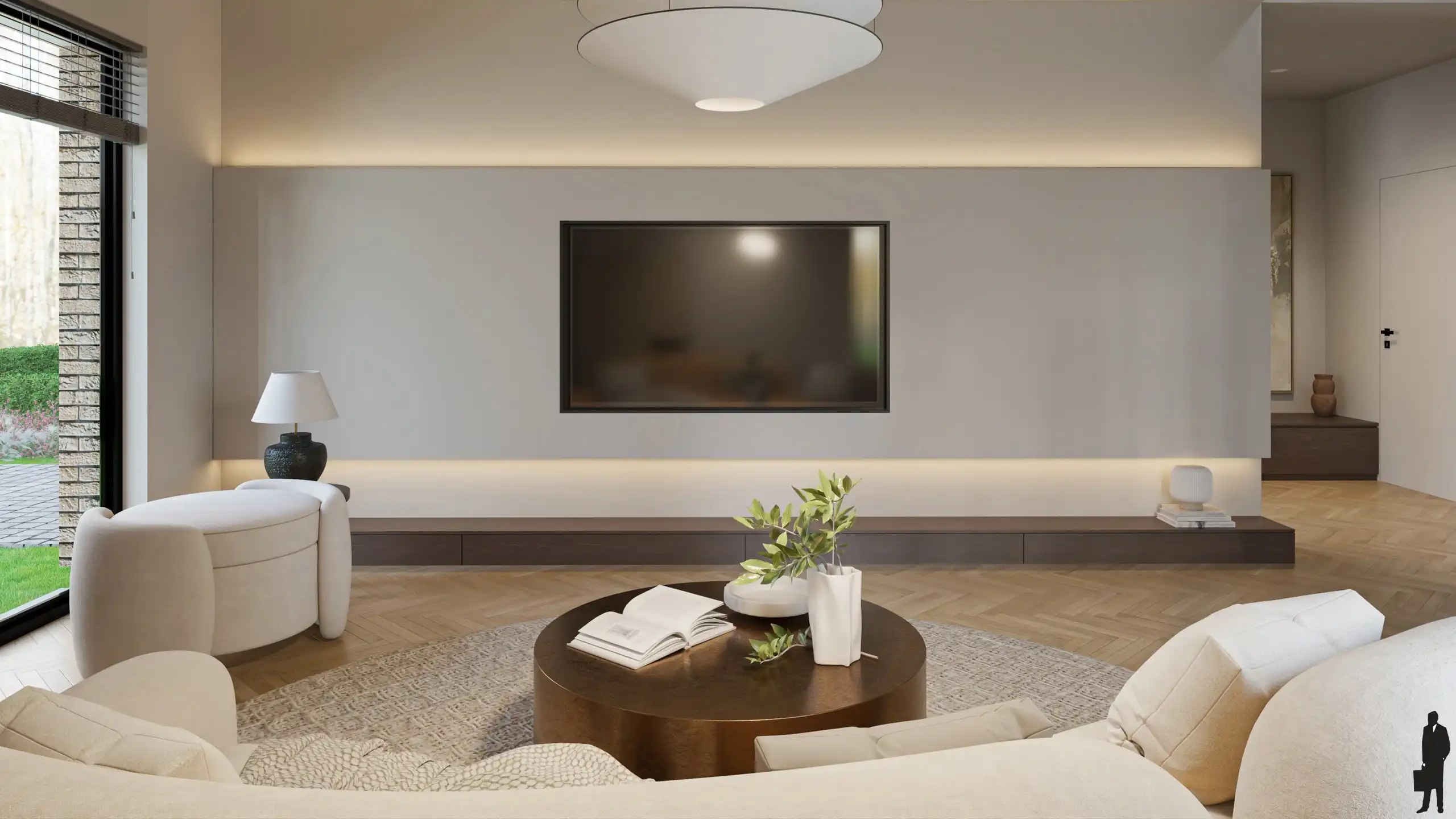 Zeer goed gelegen bouwgrond met reeds vergunde woning foto 7