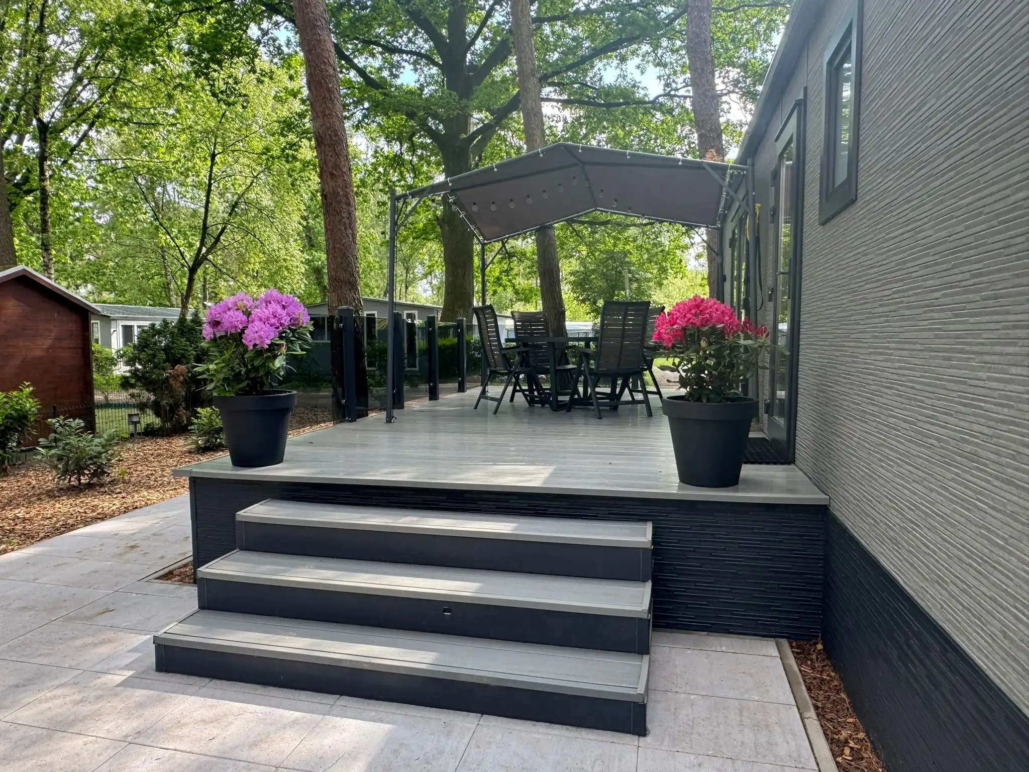 Charmant chalet 60 m² op familiecamping Goolderheide foto 2