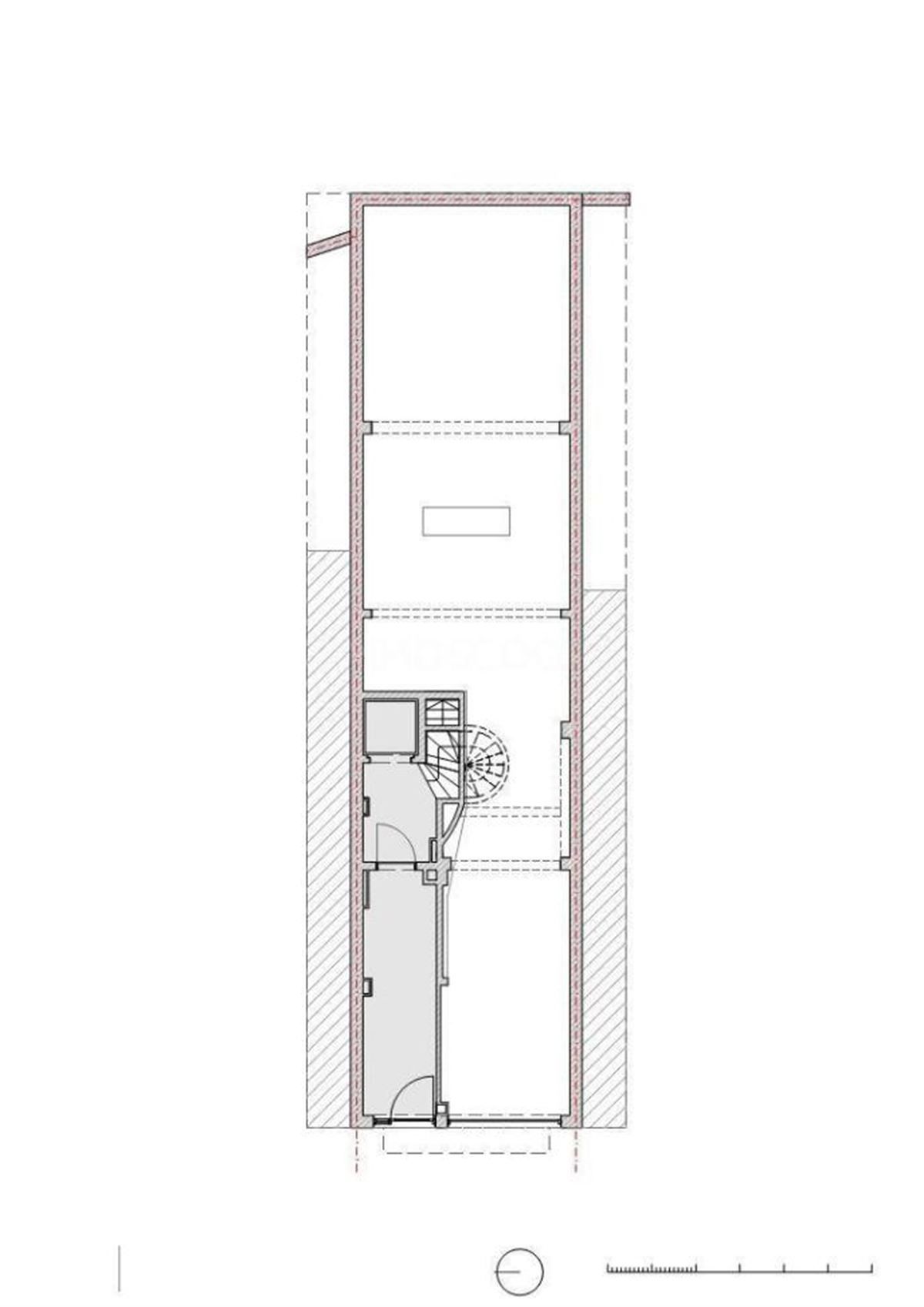 Zeer ruime garage +/ 85m² foto 5
