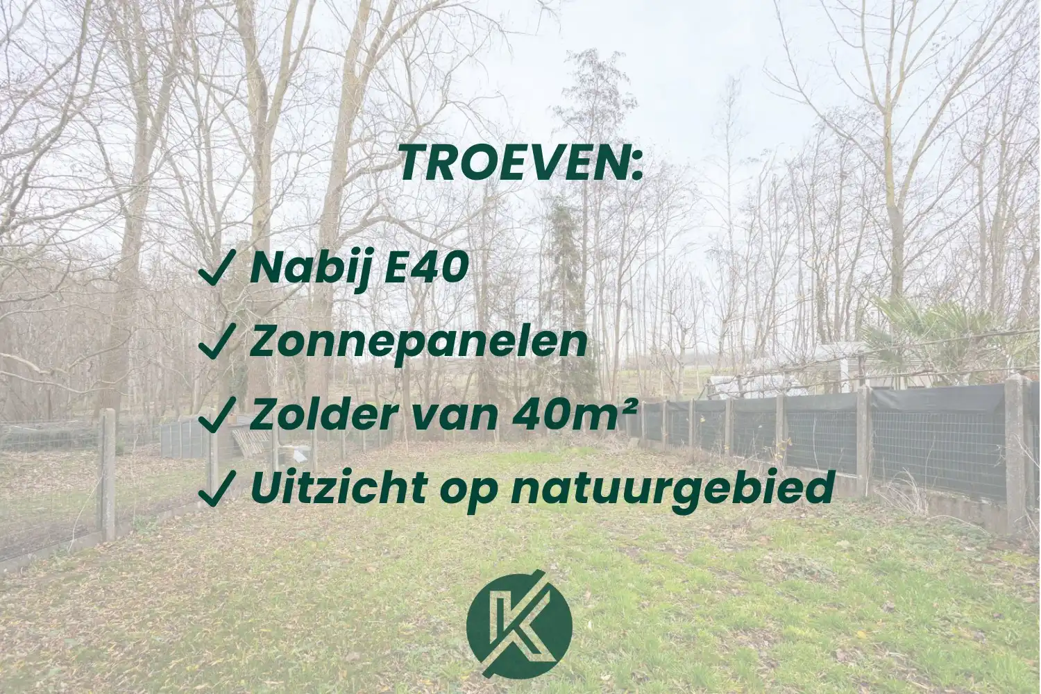 Goedgelegen woning met zicht op natuurgebied foto 2