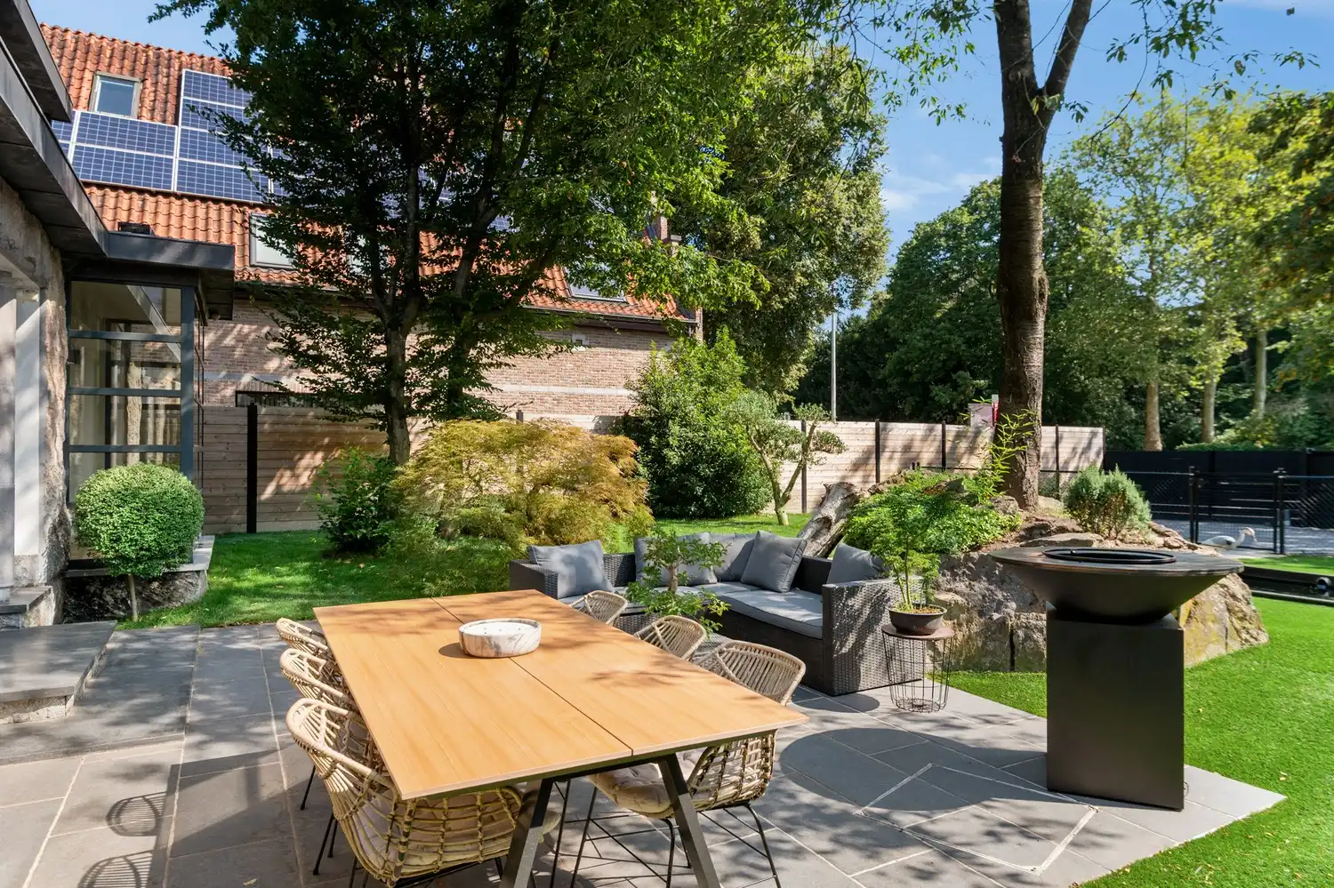 Instapklare open bebouwing met 4 slpkrs en aangename tuin te Edegem foto 15