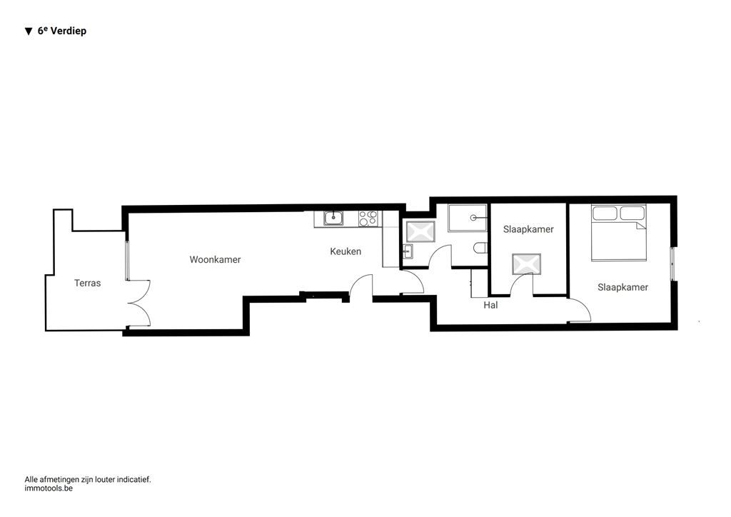 Kwalitatief gerenoveerd appartement foto 14