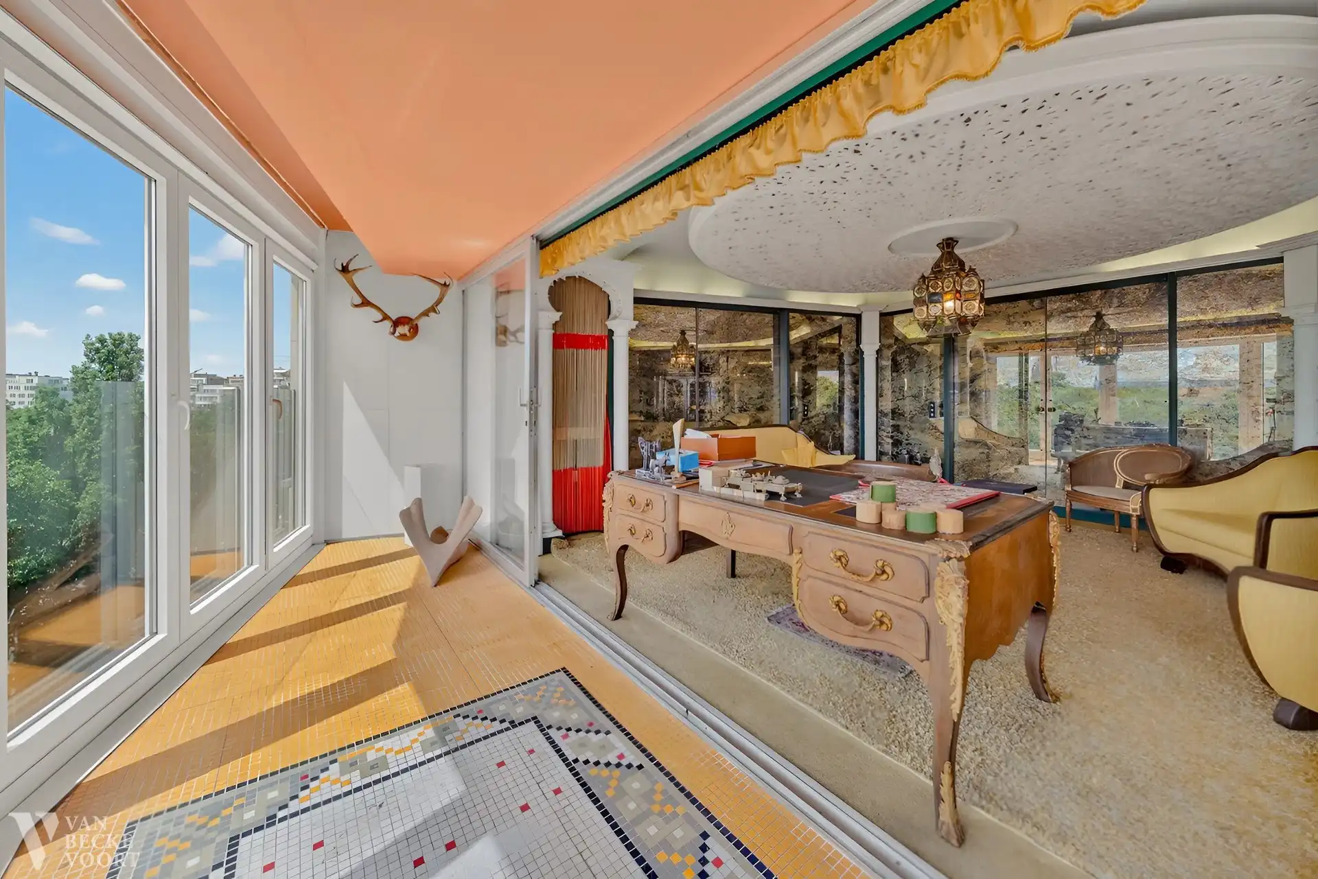 Bijzonder parkappartement - frontaal groenzicht op Leopoldspark foto 3