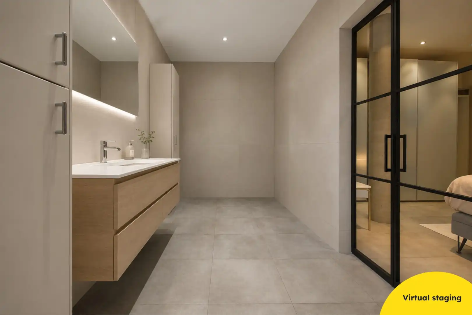 Prachtig onderhouden gelijkvloersappartement van maar liefst 175m² gelegen op 50m van het strand te Sint-Idesbald. foto 12