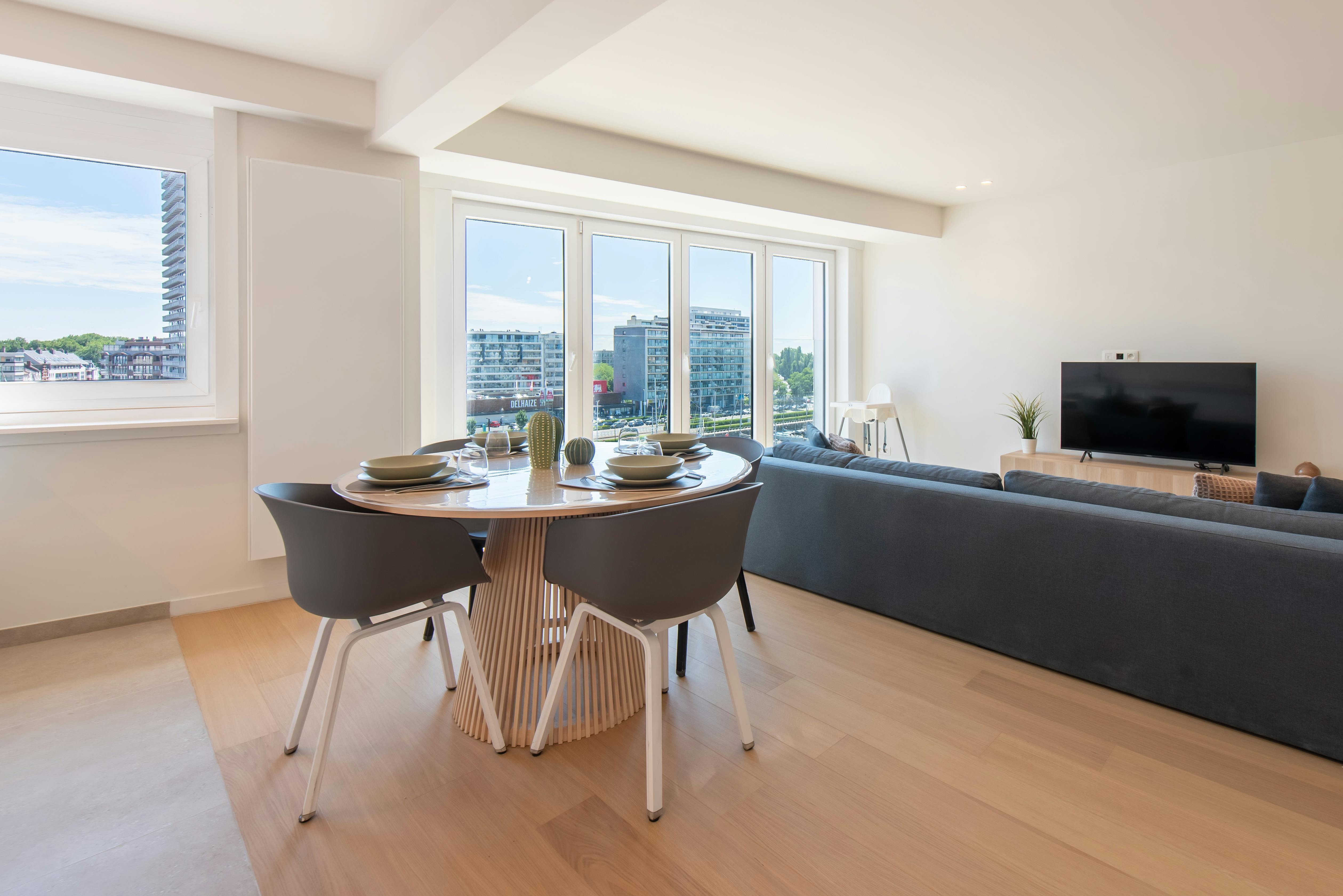 Schitterend appartement met magnifiek uitzicht op de haven van Oostende foto 16