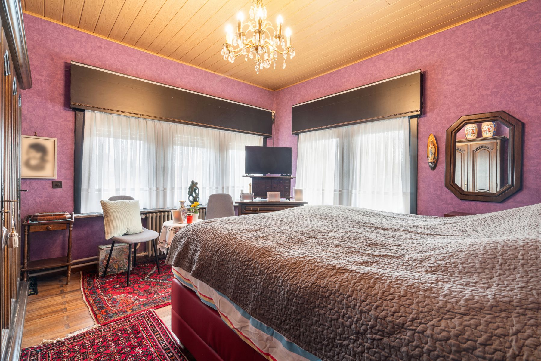 Klassieke, Charmante Vrijstaande Villa te Koop in het geliefde Merelbeke. foto 14