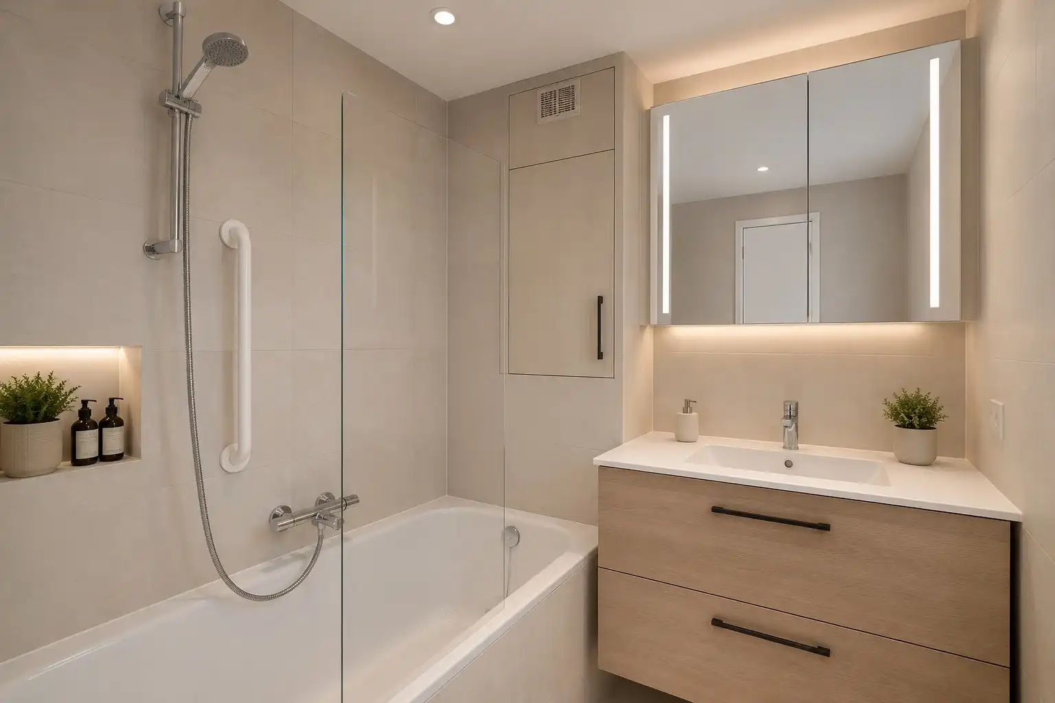 Tweeslaapkamer appartement met autostaanplaats foto 8