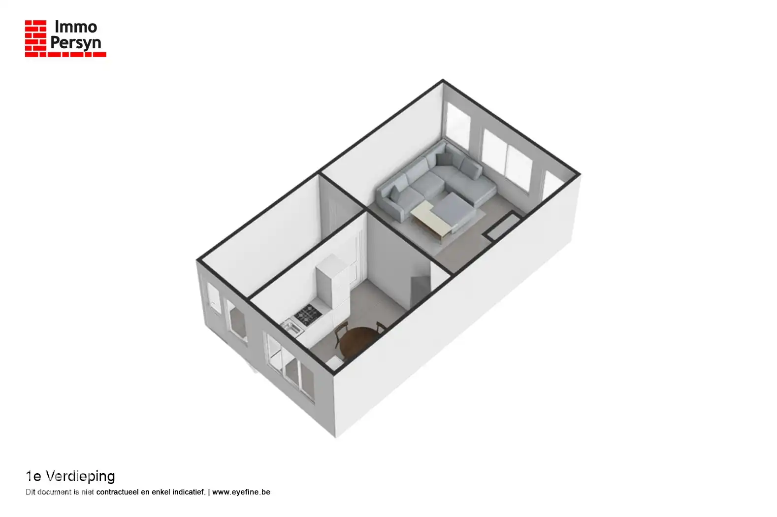 Handelspand + duplex-appartement in hartje Scherpenheuvel foto 22