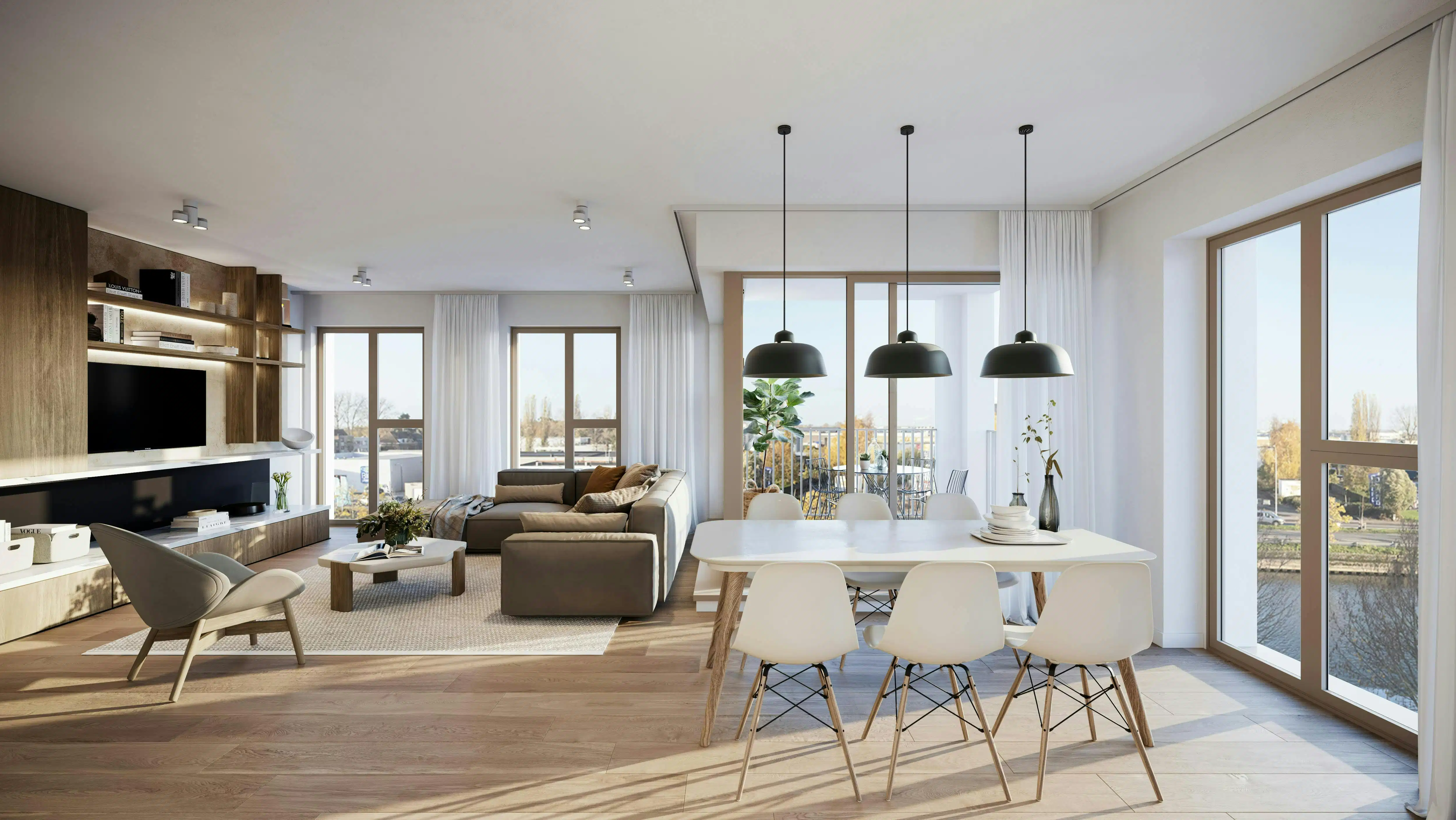 NIeuwbouw 3 slaapkamer appartement te Brugge foto 5