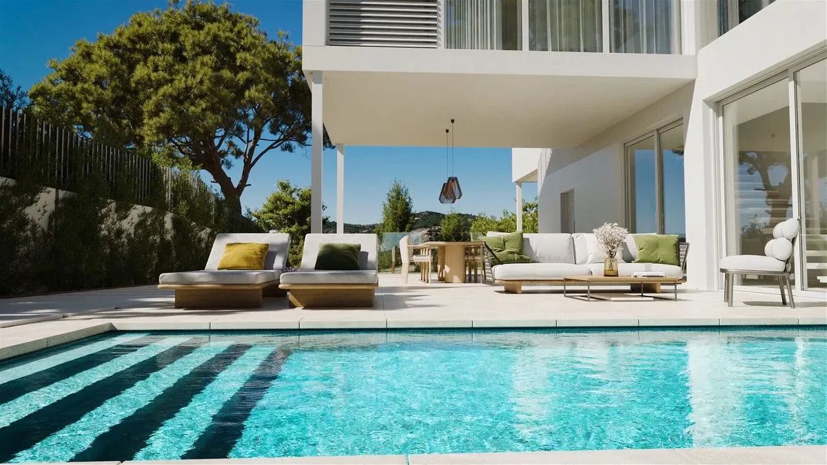 Adembenemende nieuwbouwvilla met panoramisch zicht – waar luxe en natuur samensmelten foto 13