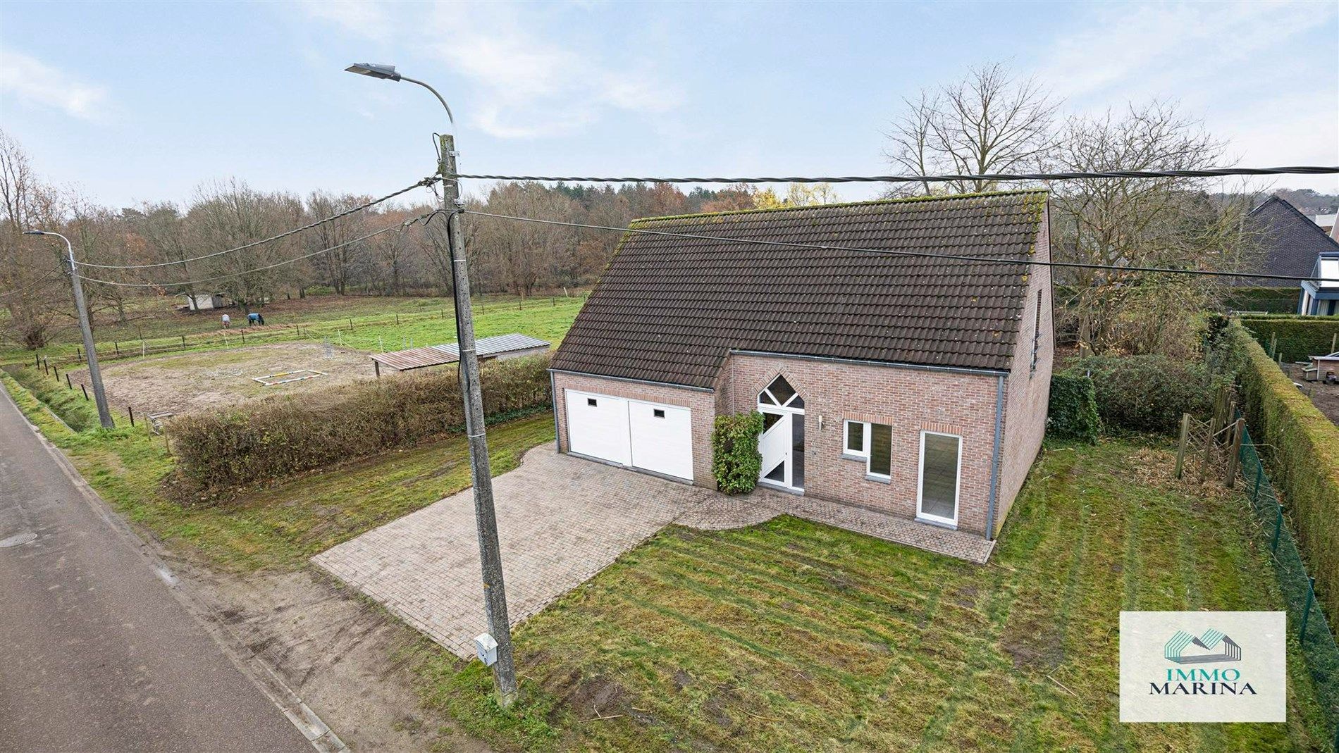 Hoofdfoto van de publicatie: Rustig gelegen woning met 3 rme slpks & Z-tuin op 8a te Keerbergen