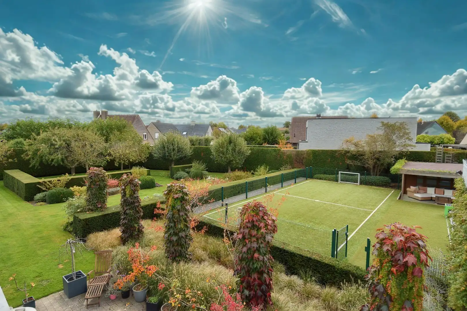 Uitzonderlijk vastgoed te koop op een zeer royaal perceel (2103 m²) in Gullegem foto 27