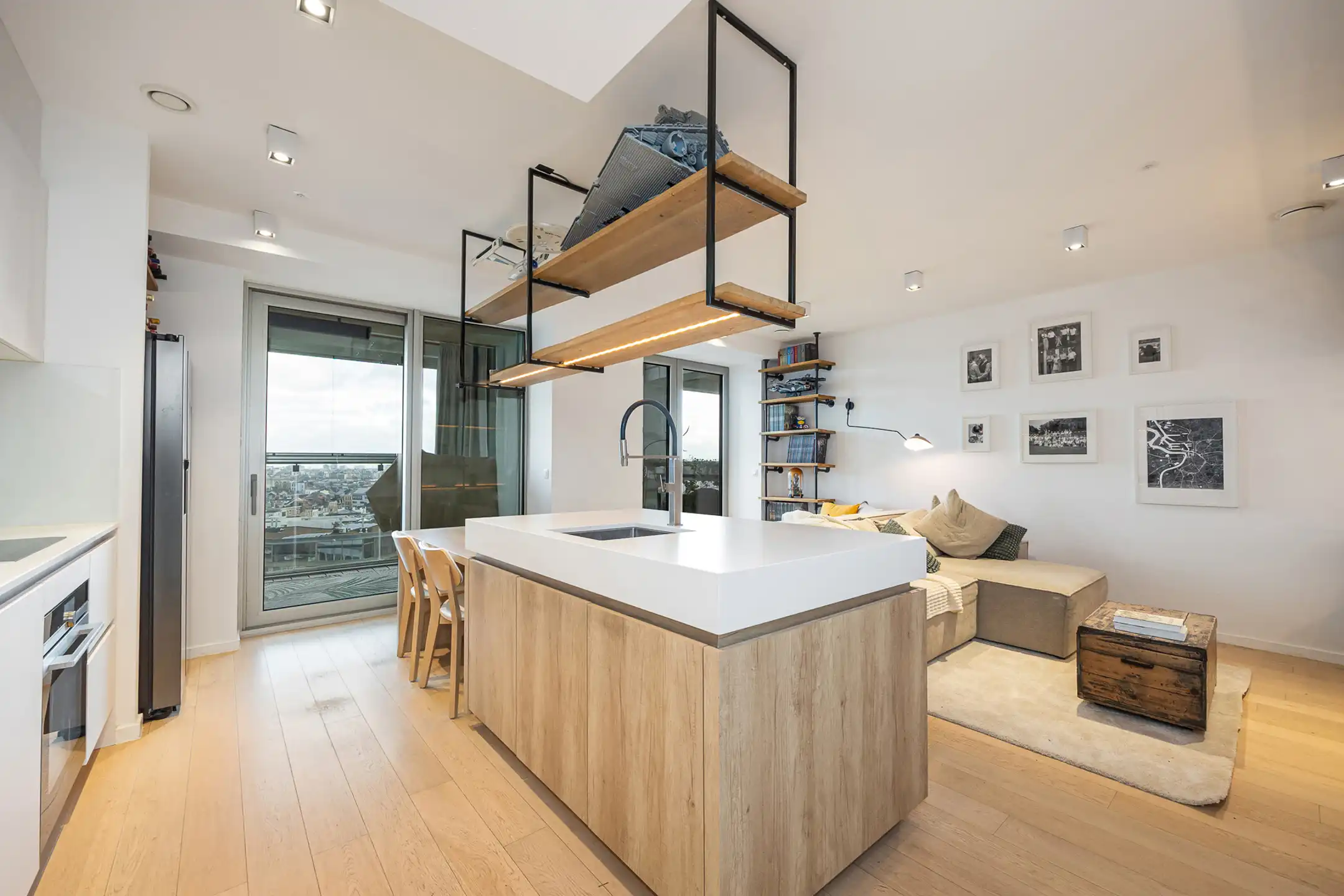 Prachtig 2- slk appartement met panoramisch zicht foto 6