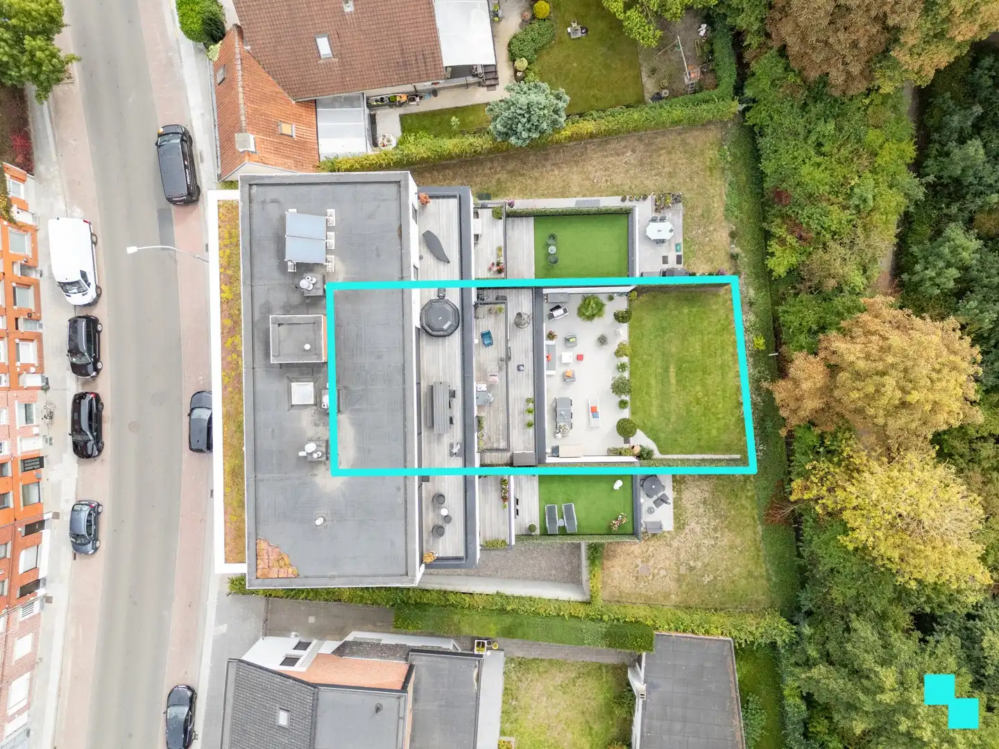 Uitzonderlijk hoogwaardig afgewerkt gelijkvloers appartement langs de Mandel foto 29