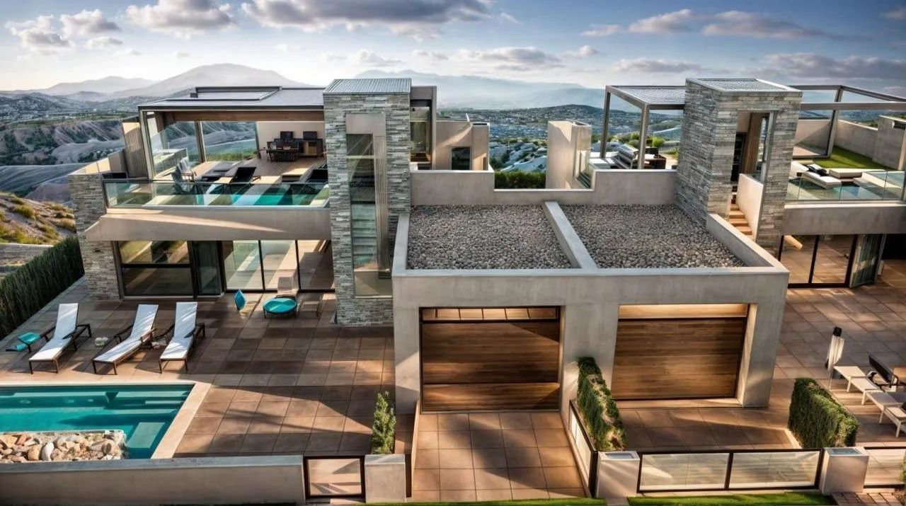 Duurzaam wonen in de natuur: ontdek deze luxe nieuwbouw villa's en vakantiewoningen in Murcia foto {{pictureIndex}}