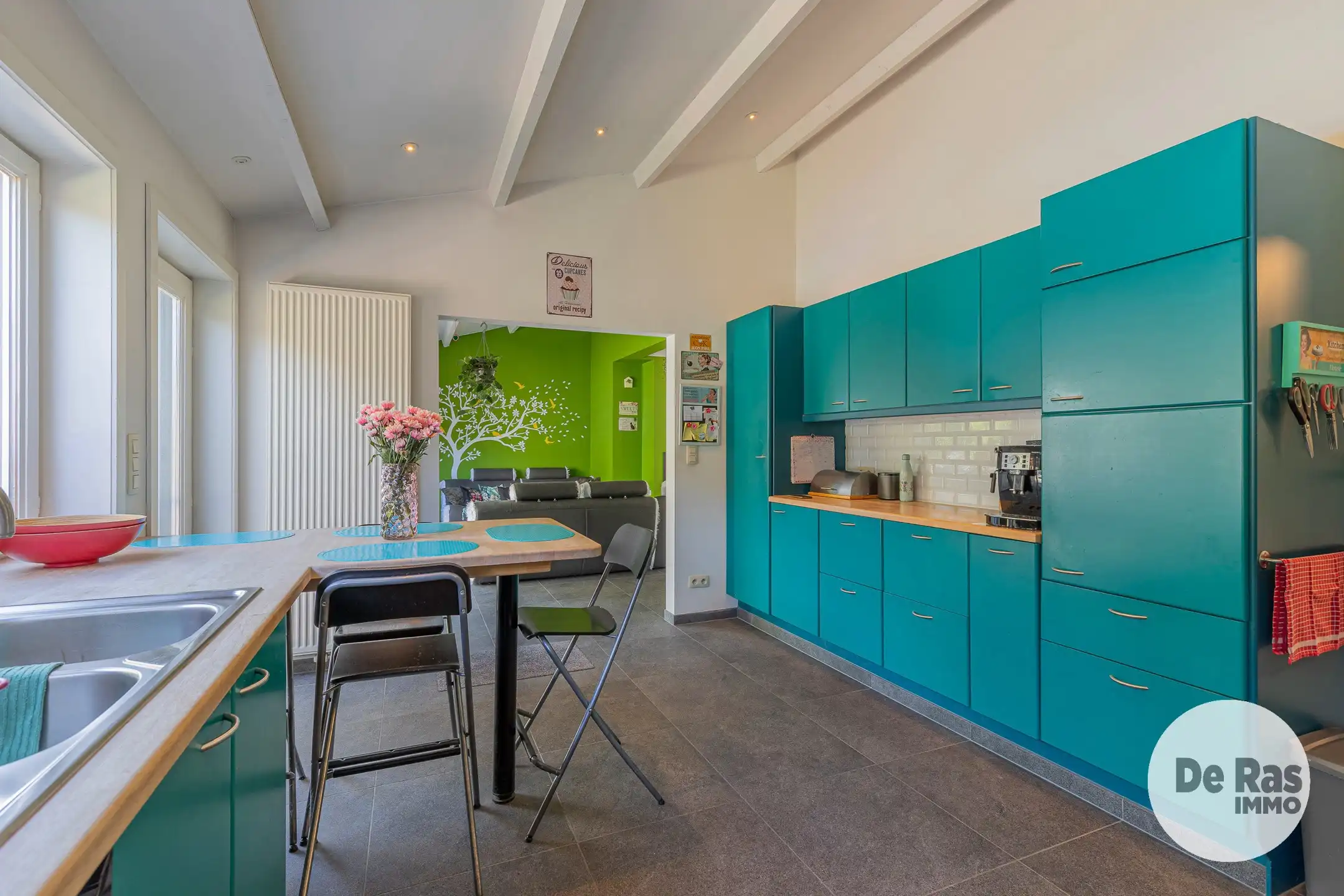 AALST- INSTAPKLARE WONING OP HEEL RUSTIGE LOCATIE foto 10