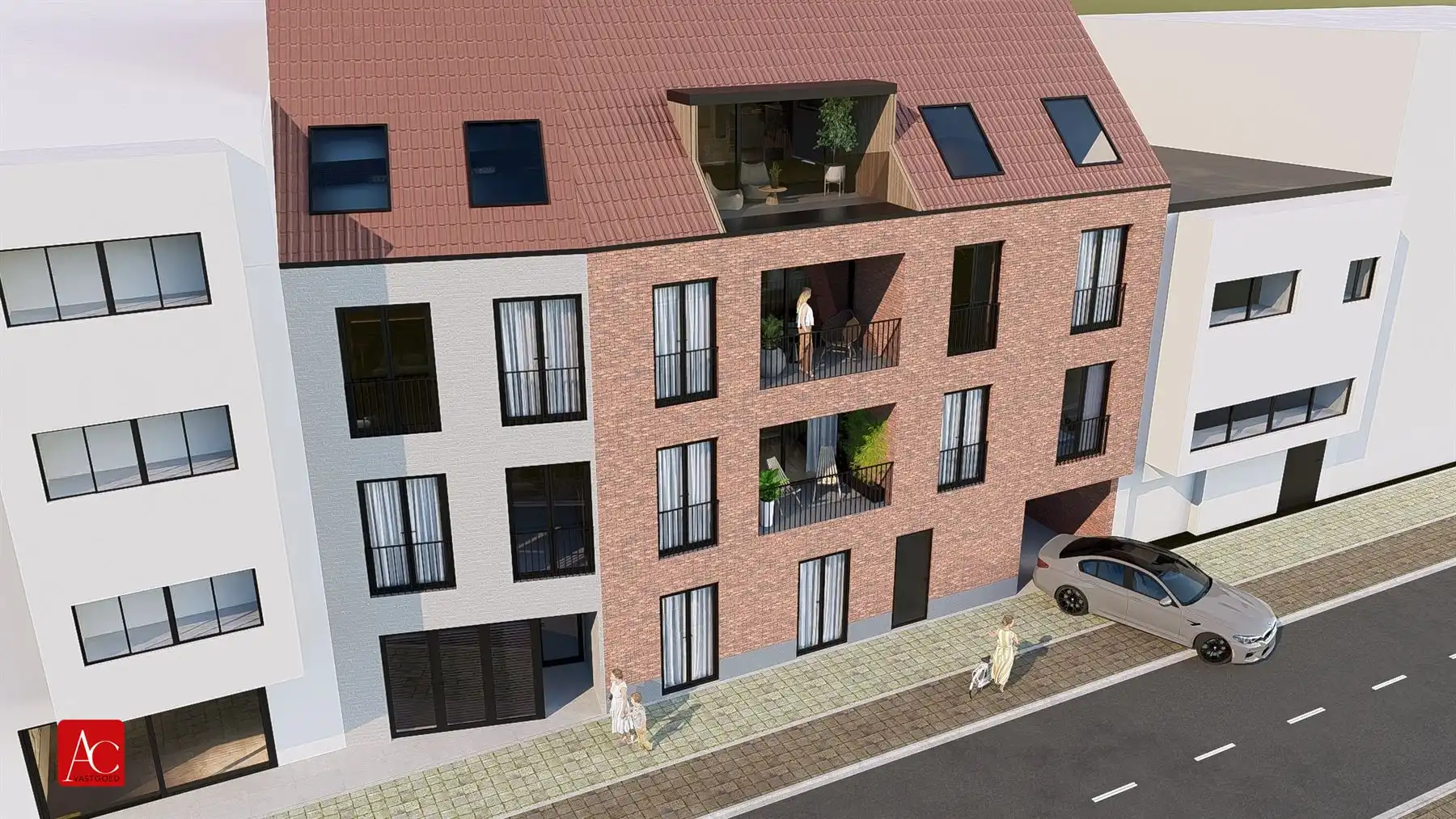 Handelshuis met commercieel gelijkvloers en 3 slaapkamers foto 3