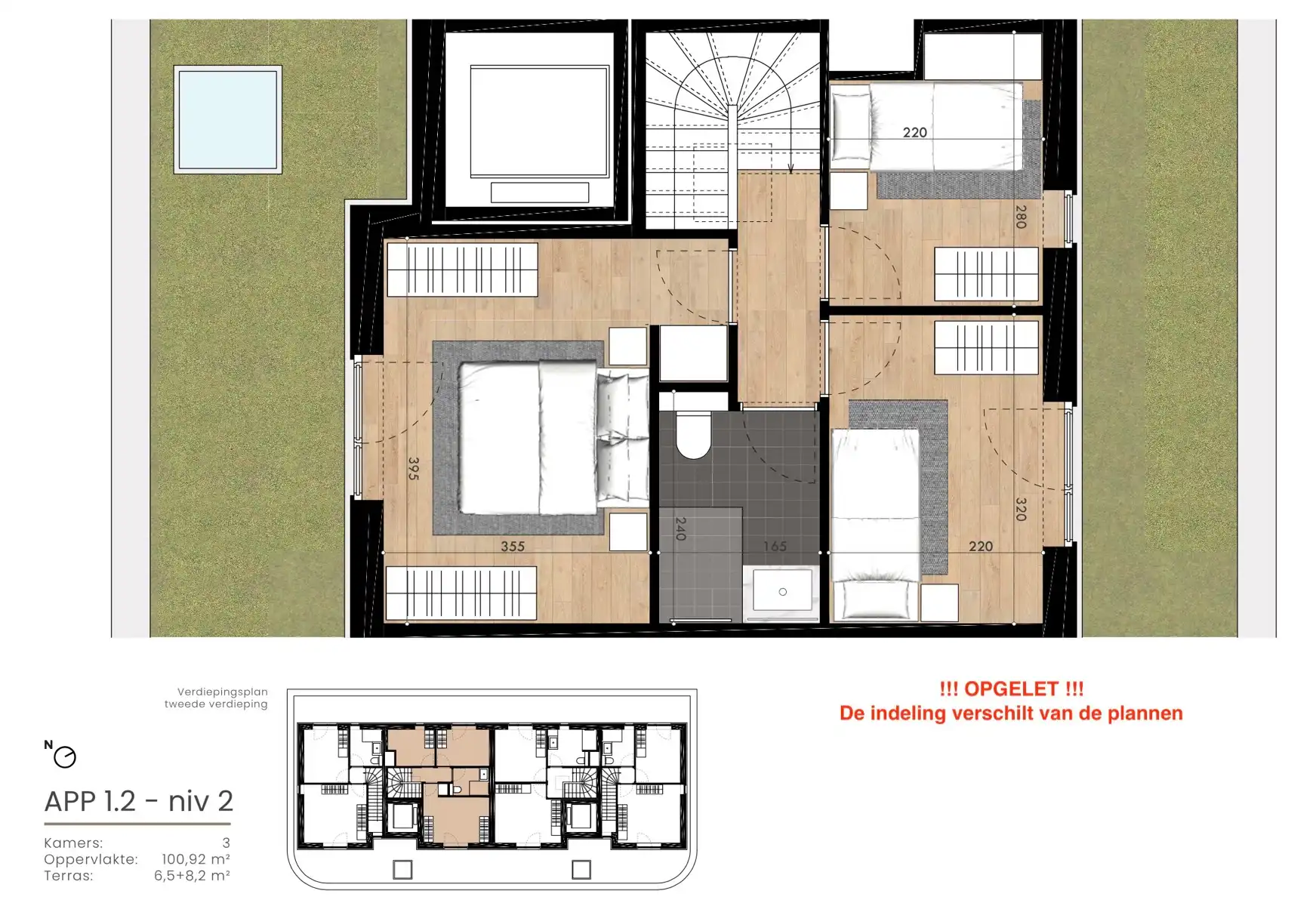Nieuwbouw duplex-appartement in kleinschalige residentie foto 28