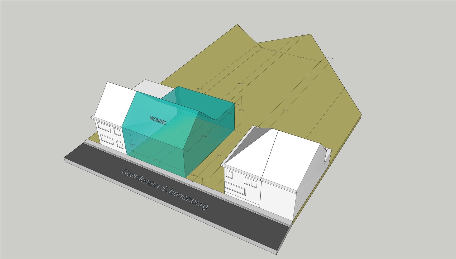 Af te breken woning op een perceel van 873m² foto 2