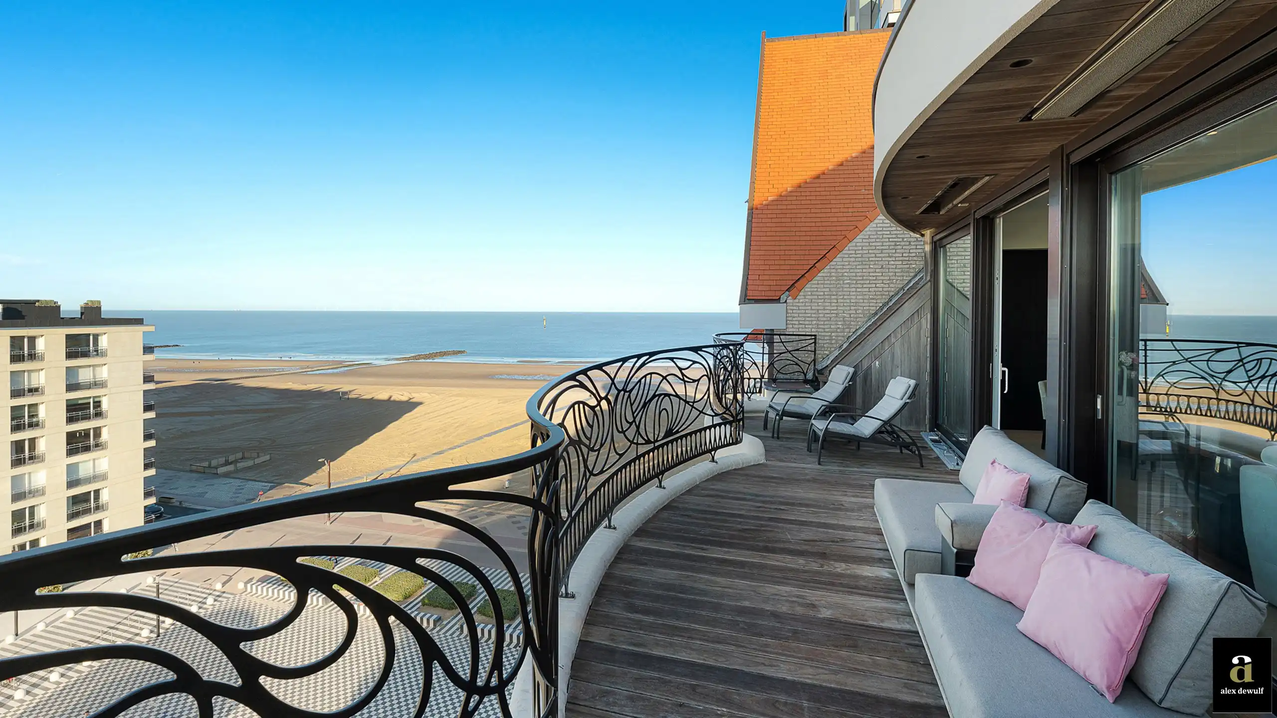 Penthouse (met 12m gevel) met zeezicht op het Albertplein    foto 3