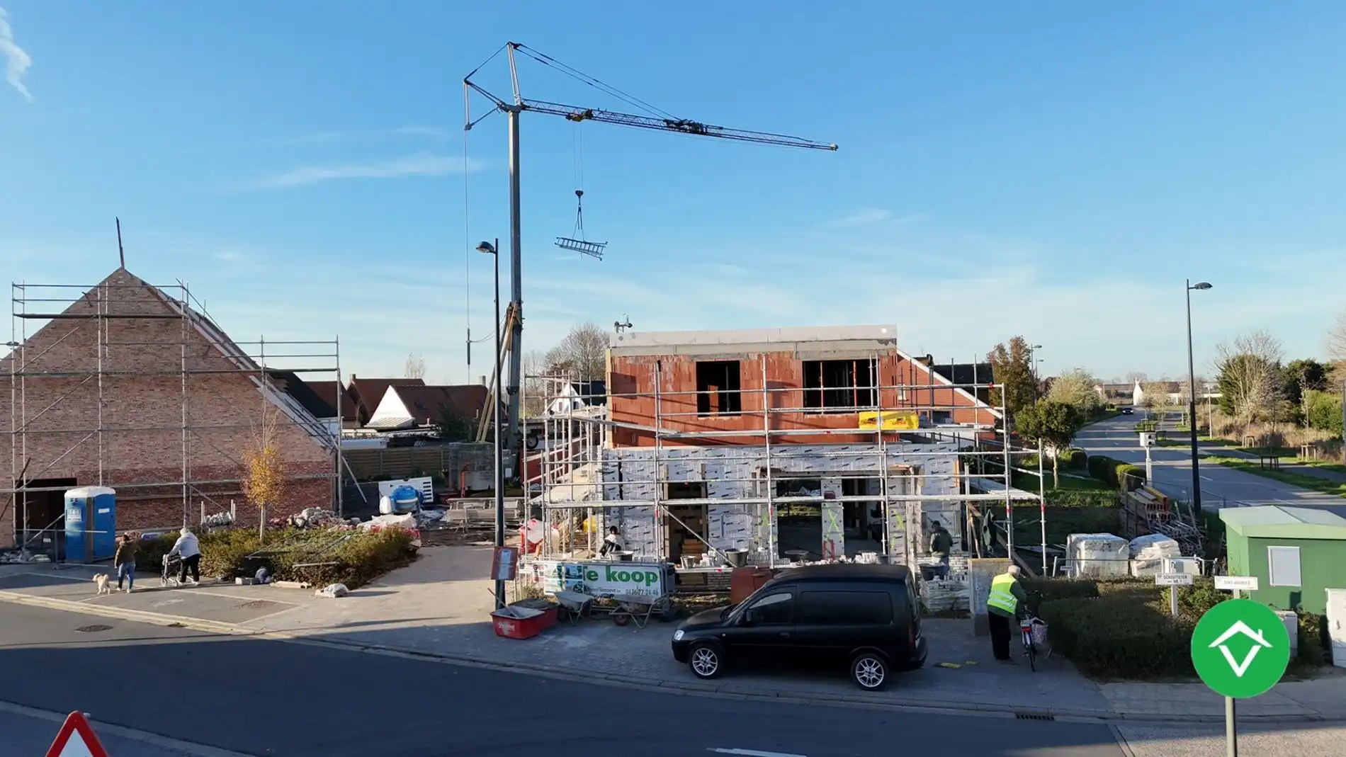 Alleenstaande nieuwbouwwoning met 3 slaapkamers en tuin te Koekelare foto 2