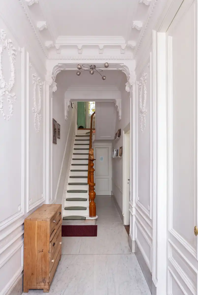 Oud-Berchem | Authentieke herenwoning met 5 slpks + tuin foto 9