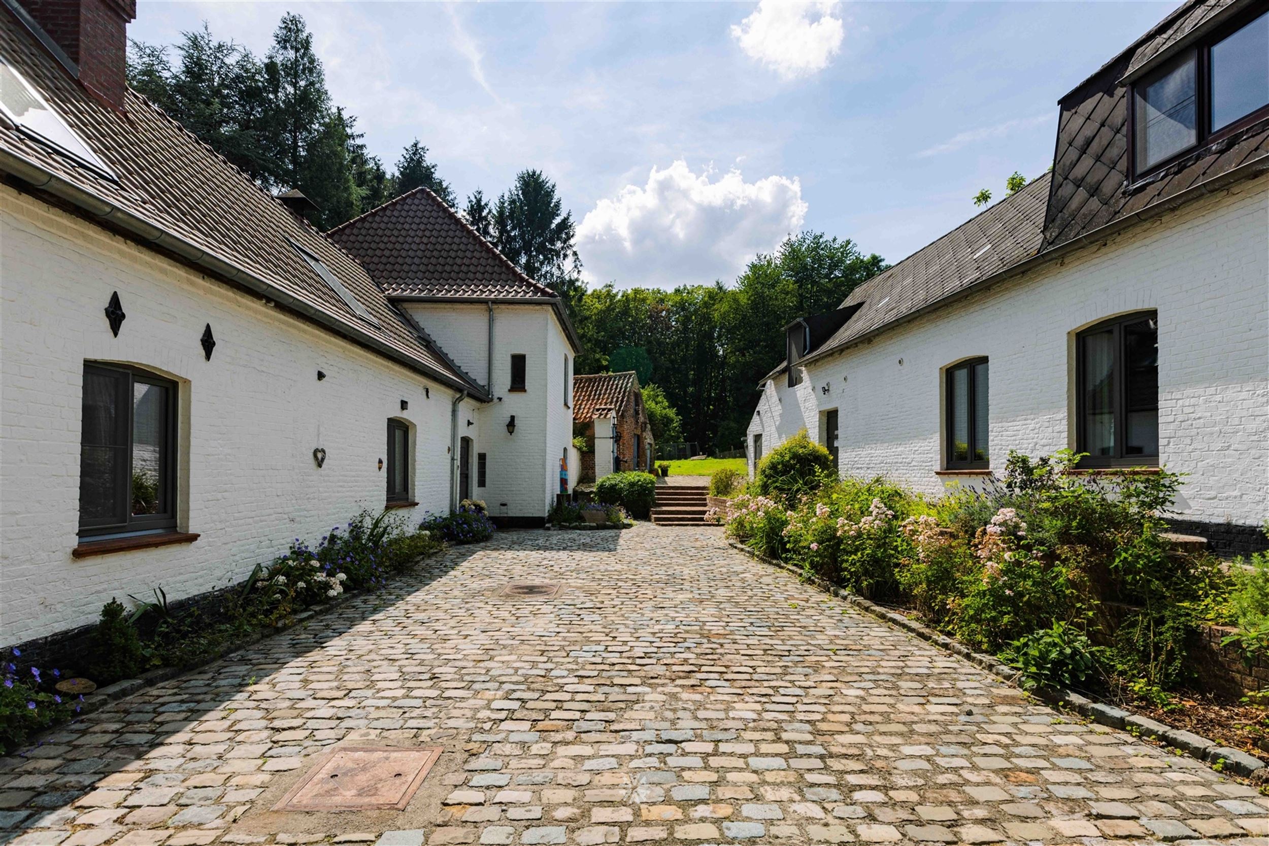 Uniek gelegen landgoed met gite midden de bossen foto 6