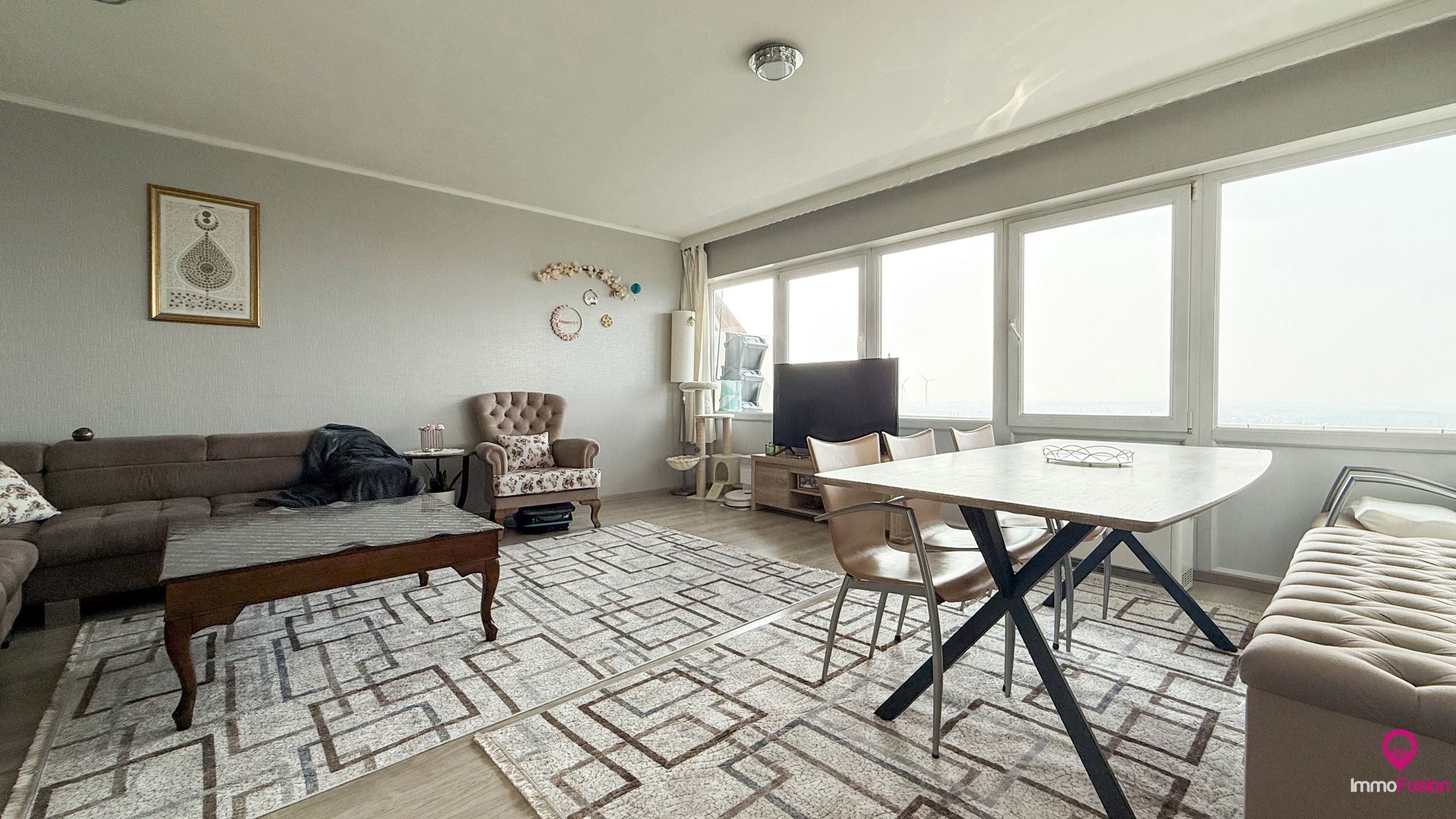 Instapklaar appartement van 109m² met 3 slpks te Genk EPC B! foto 2