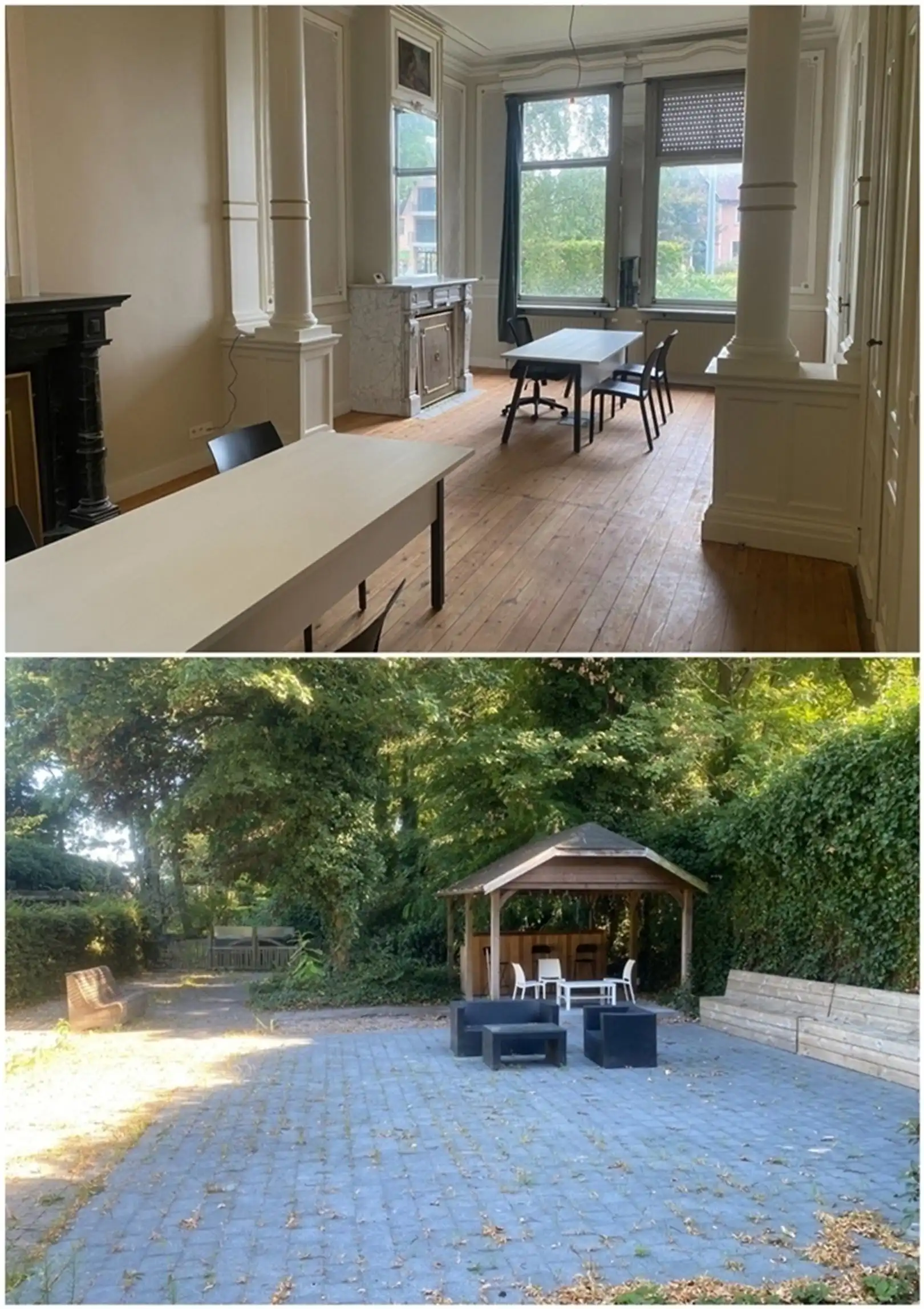 Full service kantoren in kasteel op toplocatie in Lochristi foto 15