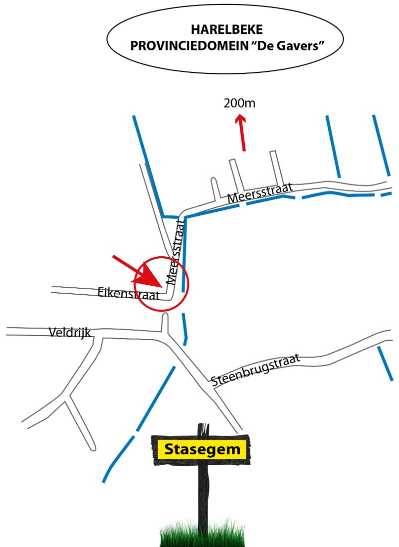 Huis aan de rand van het natuurdomein De Gavers. TE KOOP via het verkoopconcept "VISIT & BID". Startprijs 350.000 EUR. Datum en tijdstip van het enige VISIT & BID moment is ZATERDAG 12 oktober van 10:00 - 13:00. foto 2