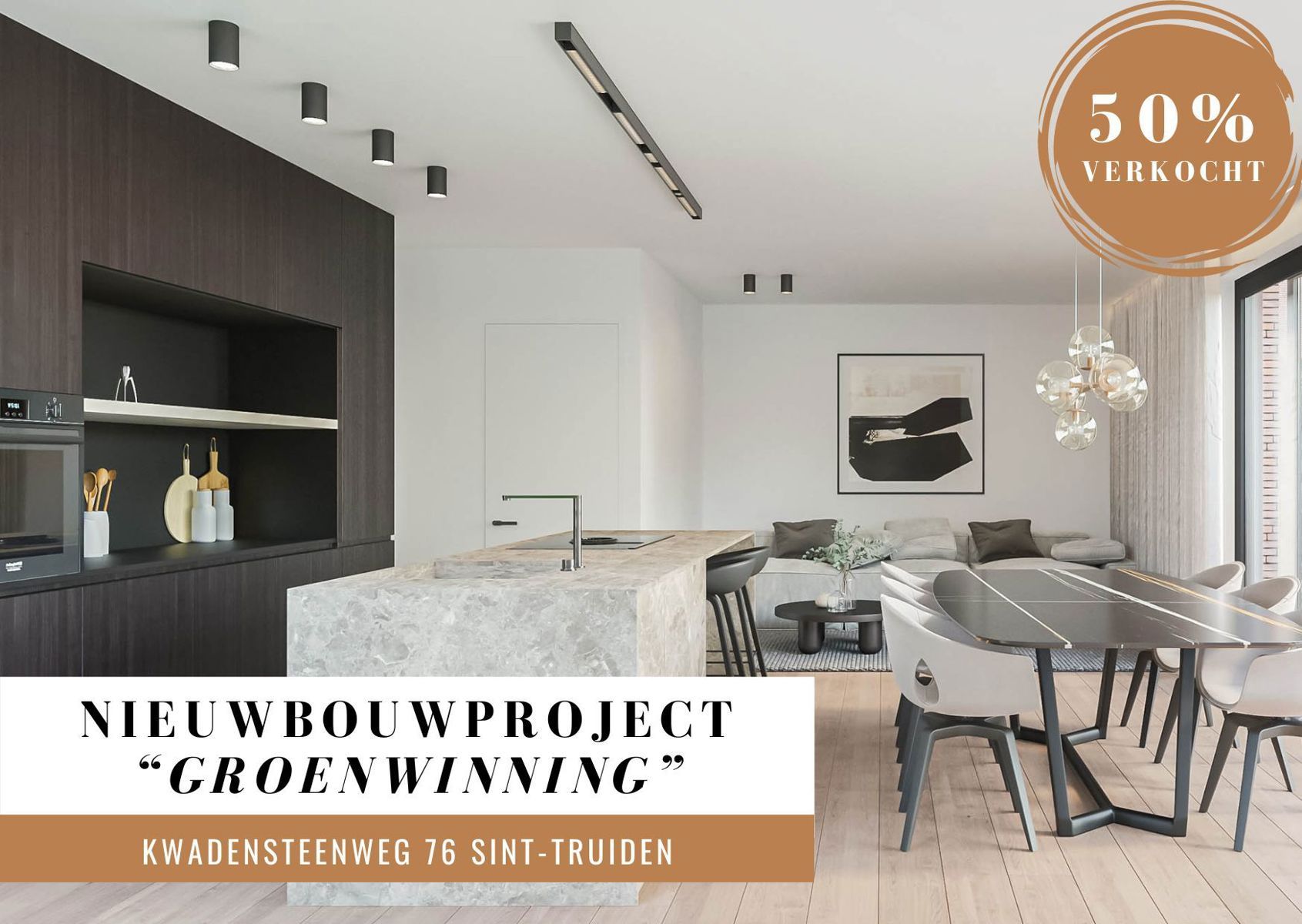 Nieuwbouwappartement 1.3 "De Groenwinning" te Sint-Truiden foto 2