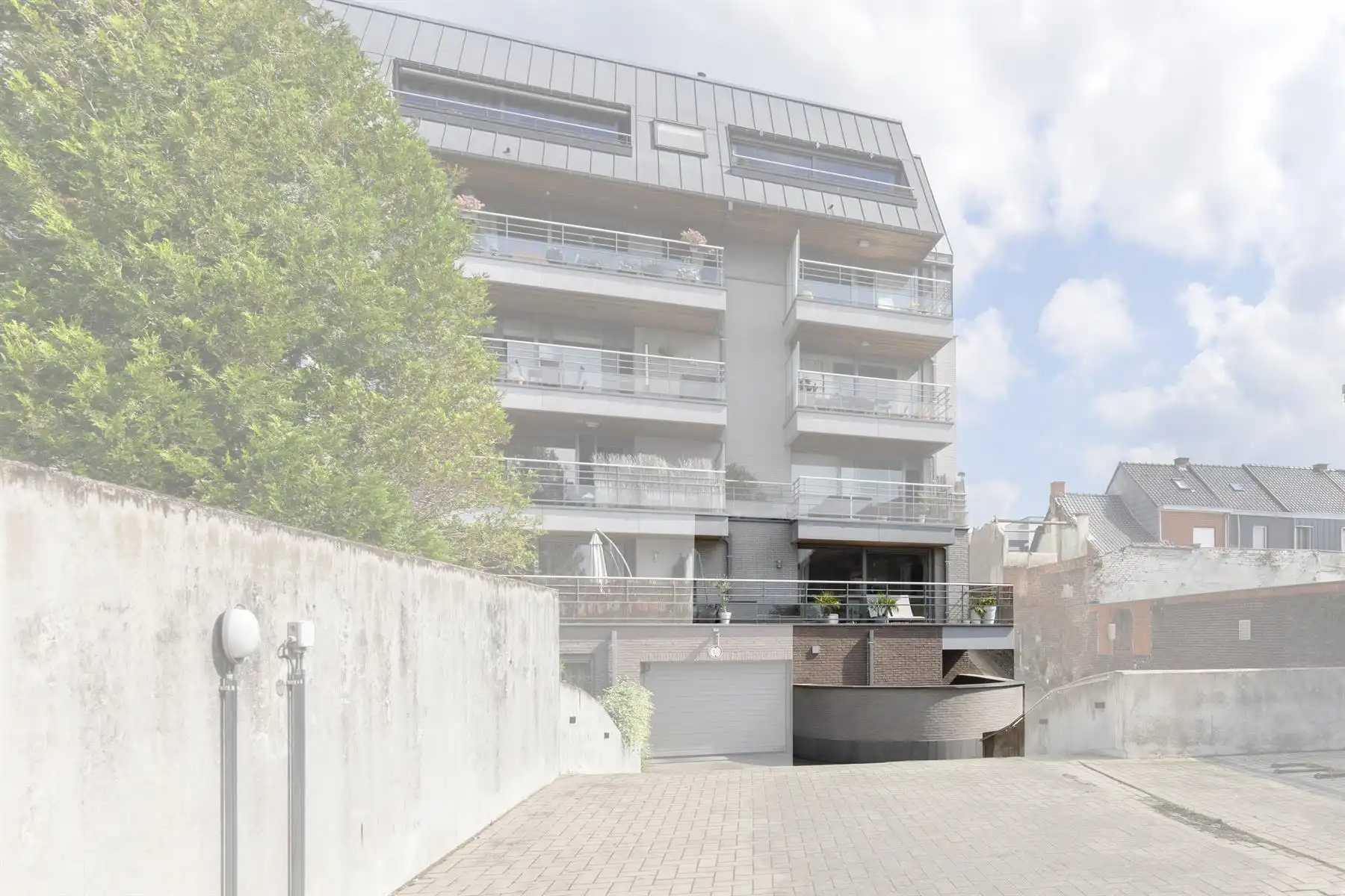 Centraal gelegen duplex appartement met 2 slaapkamers en terrassen te Wetteren  foto 14