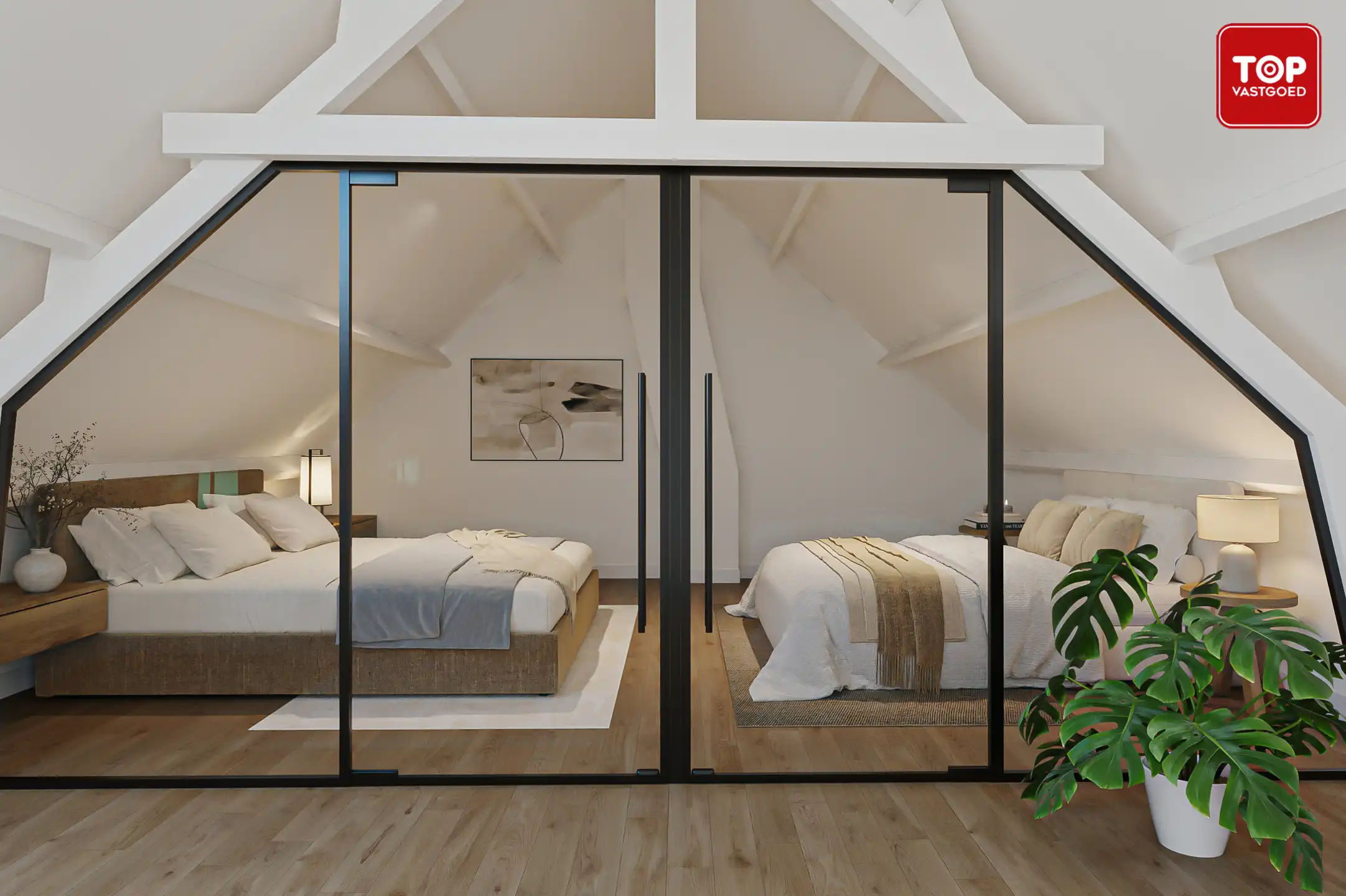 Zeer groot duplex appartement met garage. foto 15