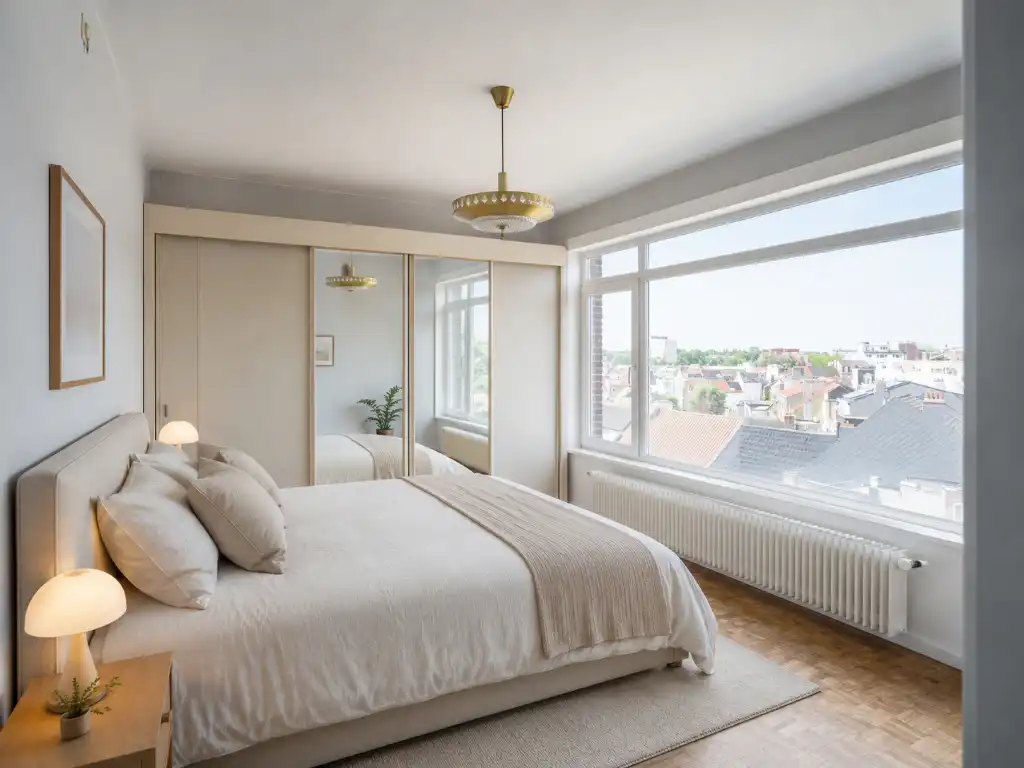 Appartement met panoramisch stadszicht op toplocatie nabij de Coupure foto 6