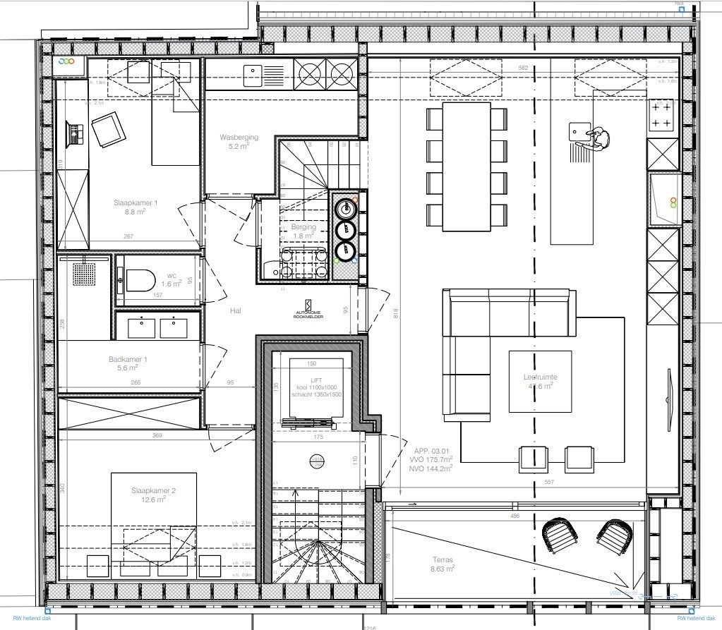 Nieuwbouw 3-slaapkamerappartement te Bredene foto 4