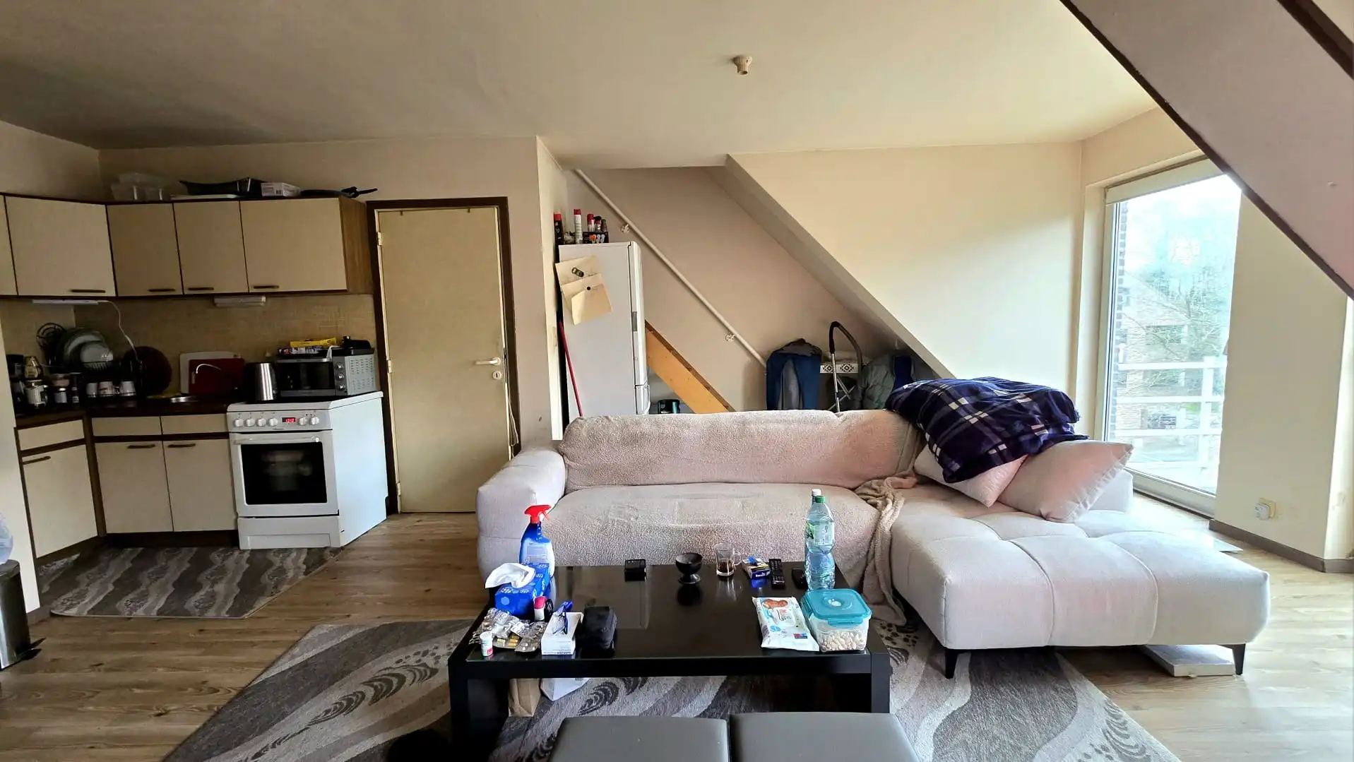 Duplex dakappartement met 1 slaapkamer  foto 4