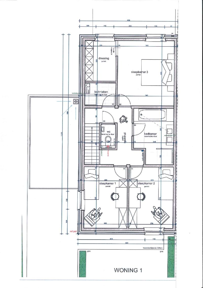 Nieuw te bouwen woning in Erembodegem foto 2