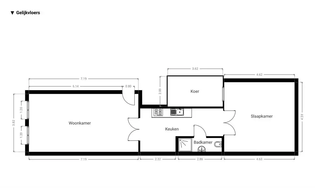 Charmant appartement met terrasje in hartje Antwerpen foto 14