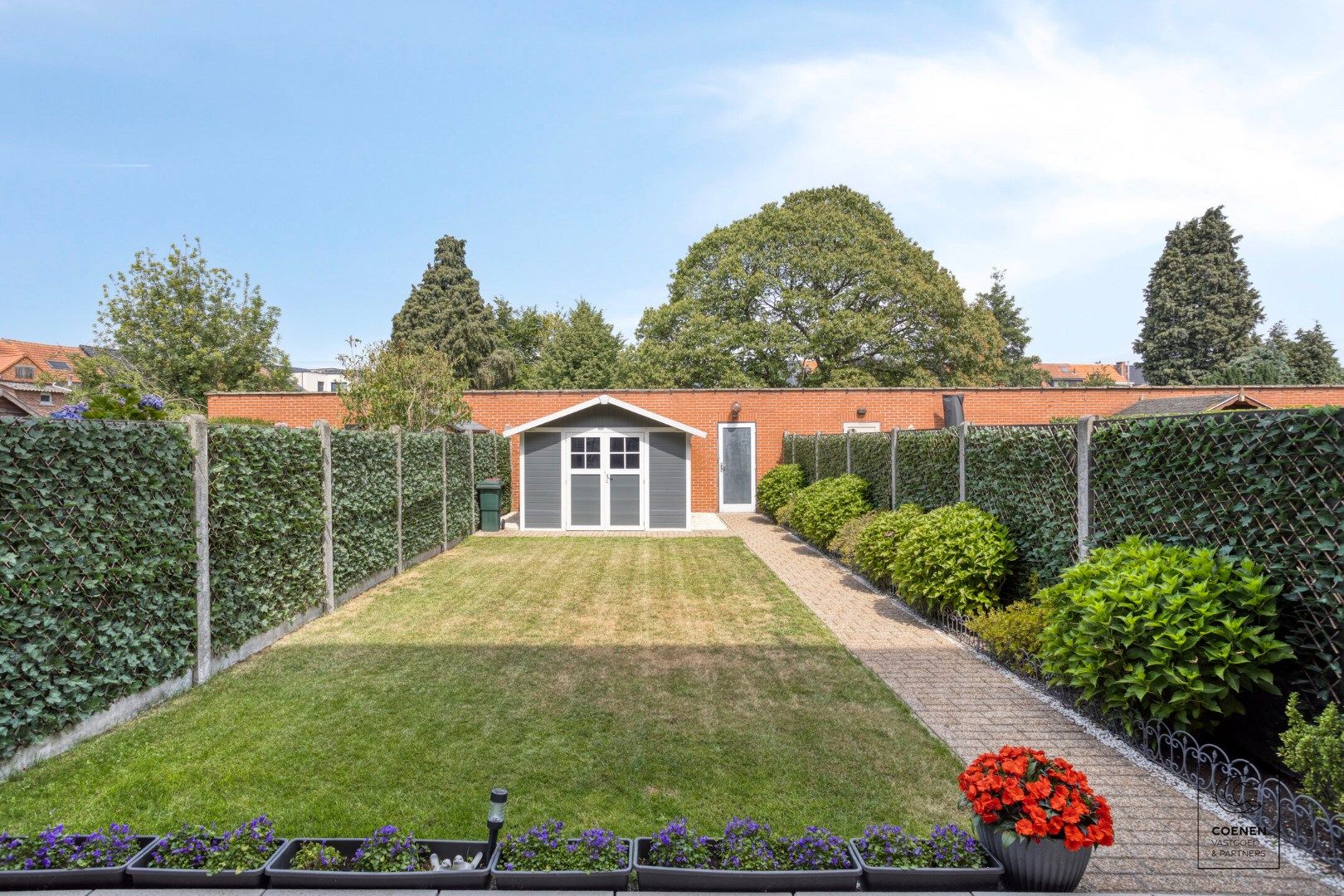 Instapklaar gelijkvloers appartement van 90m² met tuin en garage nabij het centrum van Schoten! foto 14