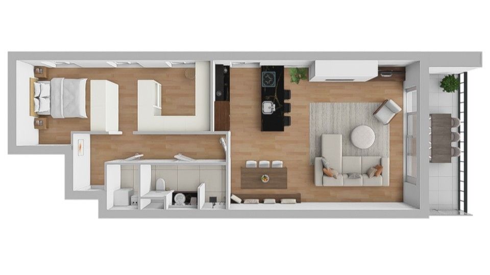 Exclusief appartement met naadloos design en ondergrondse staanplaats. foto 30