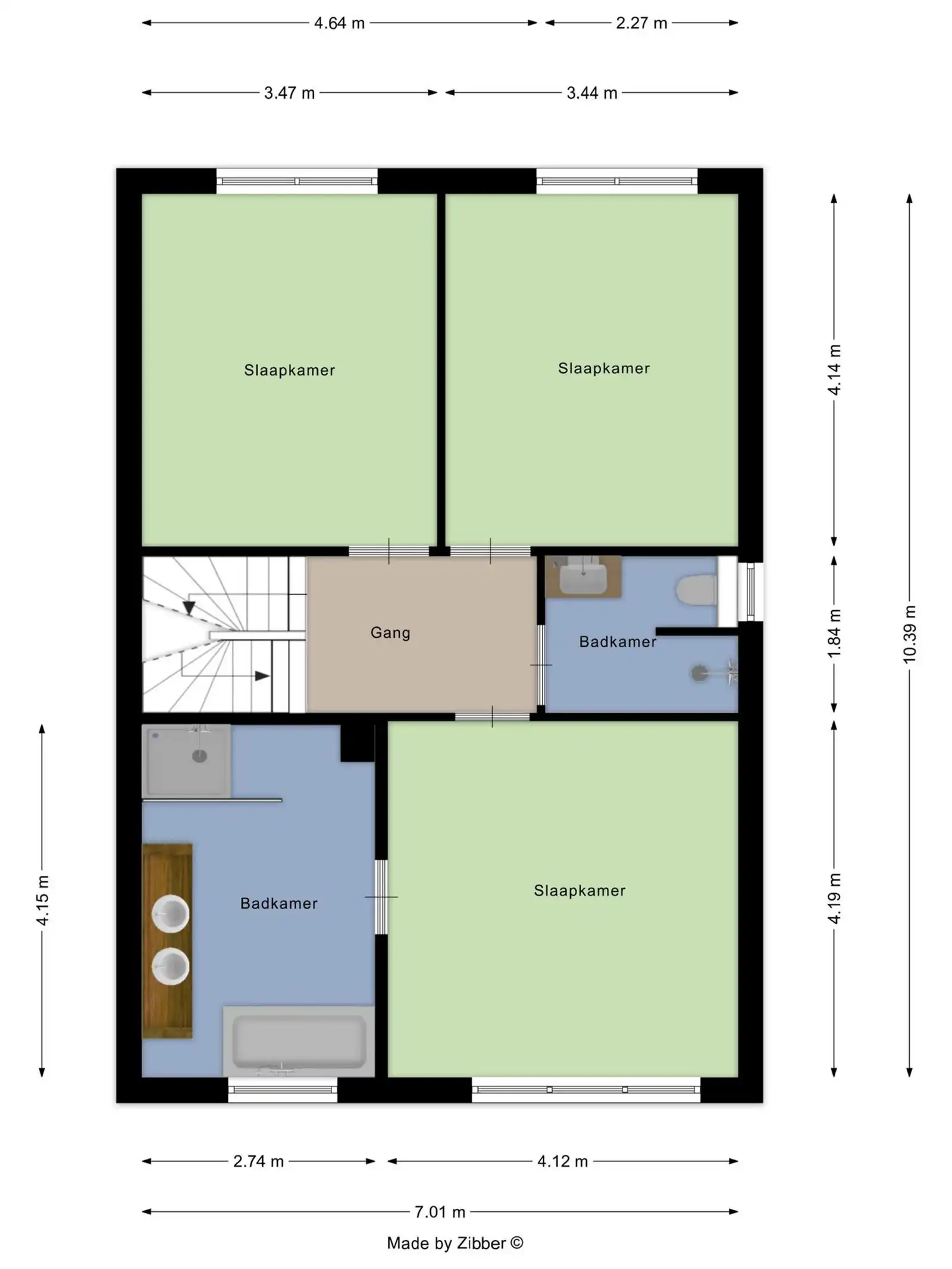Halfopen bewouwing 5 slaapkamers met tuin  foto 13