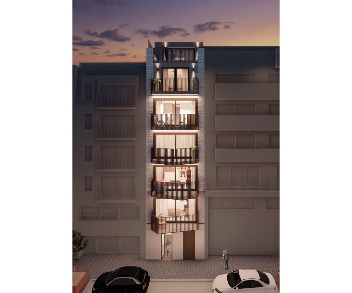 Nieuwbouwappartement met 1 slaapkamer te koop op toplocatie foto {{pictureIndex}}