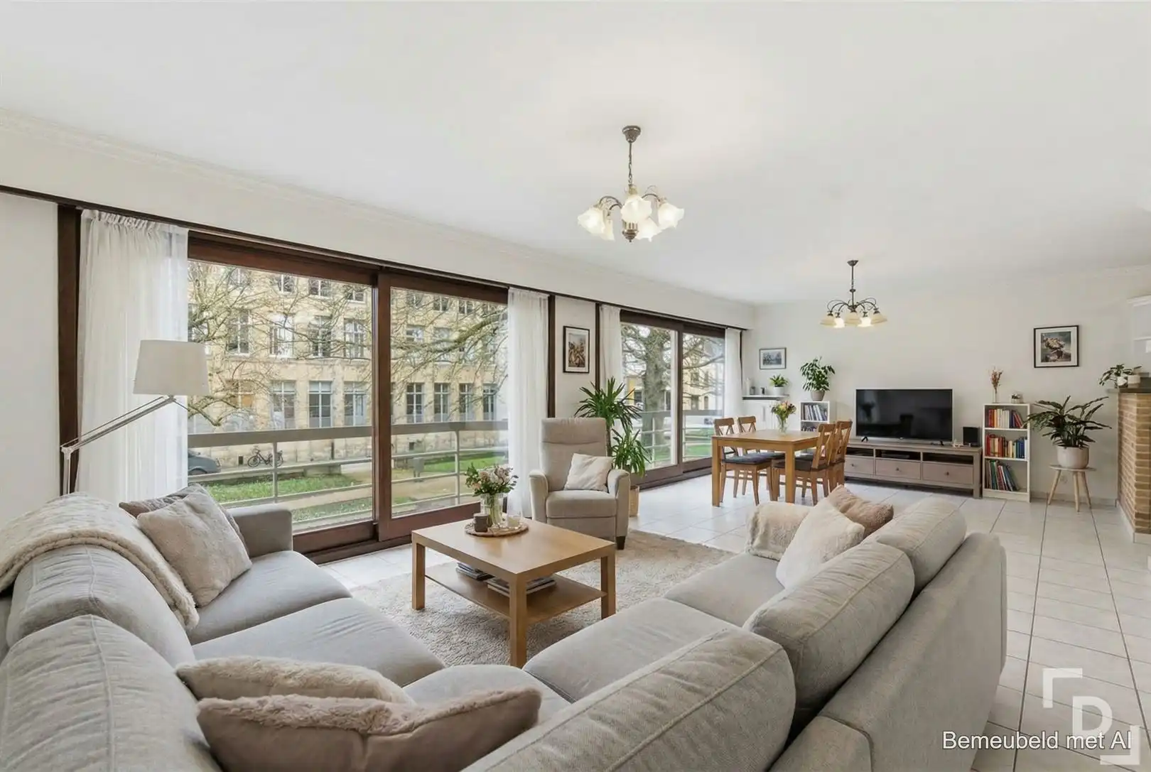 Appartement met 2 slaapkamers en garage te koop in centrum Poperinge. foto {{pictureIndex}}