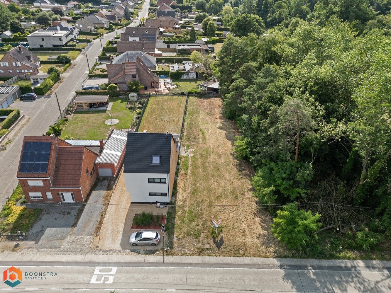 Bouwgrond van 907 m² voor halfopen bebouwing te Putte foto 3