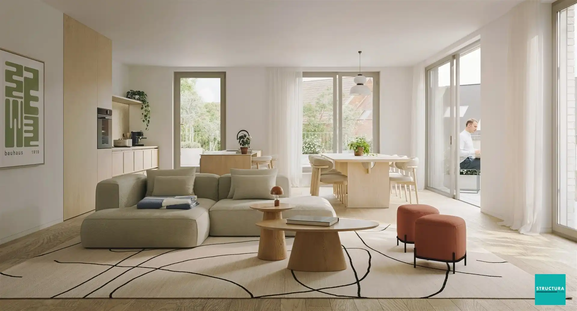 Hof Ten Anker: nieuwbouwappartement met 2 slp  foto 5