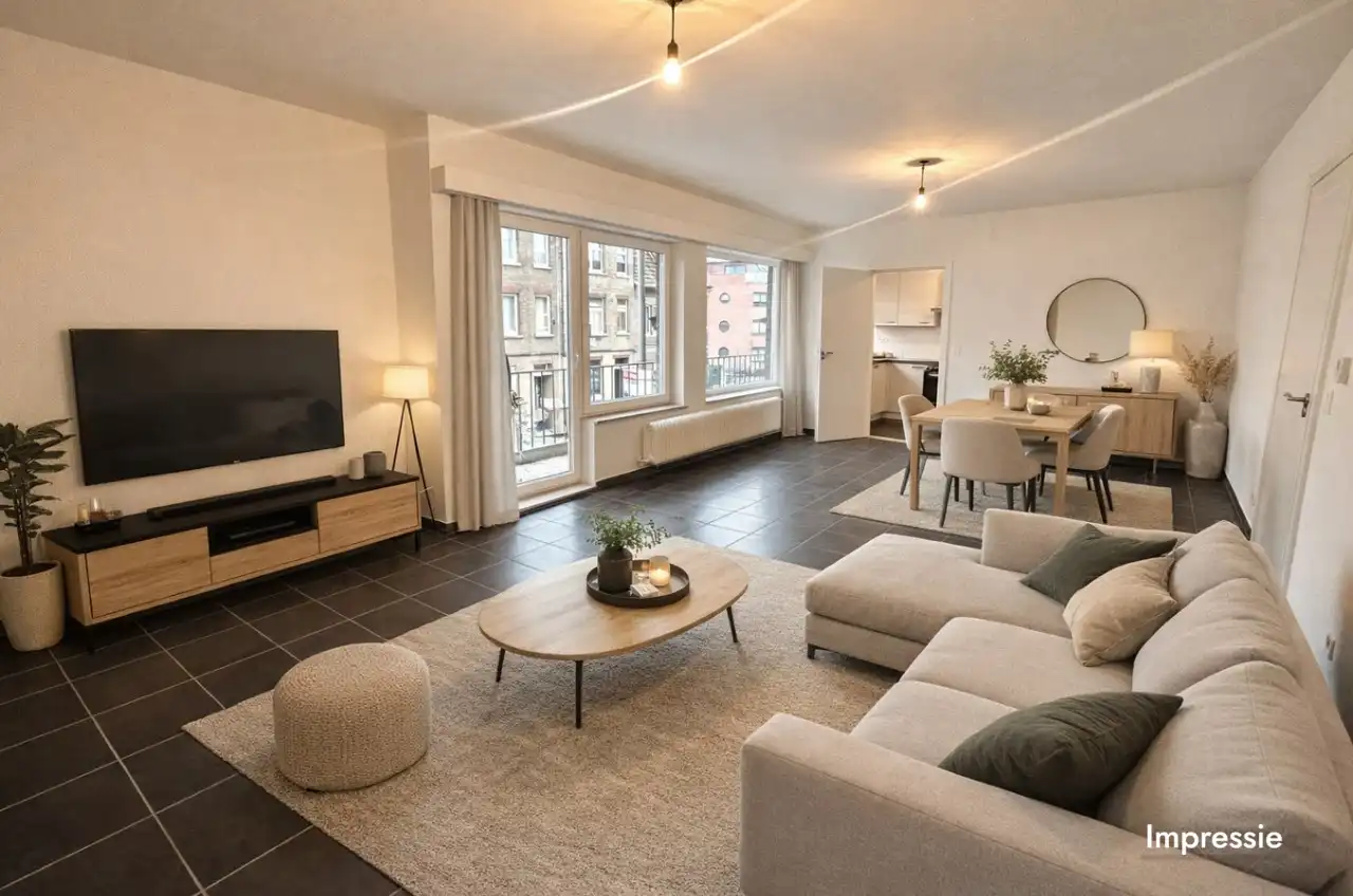 Ruim 3-slaapkamer appartement op topligging nabij het centrum van Hasselt foto 2